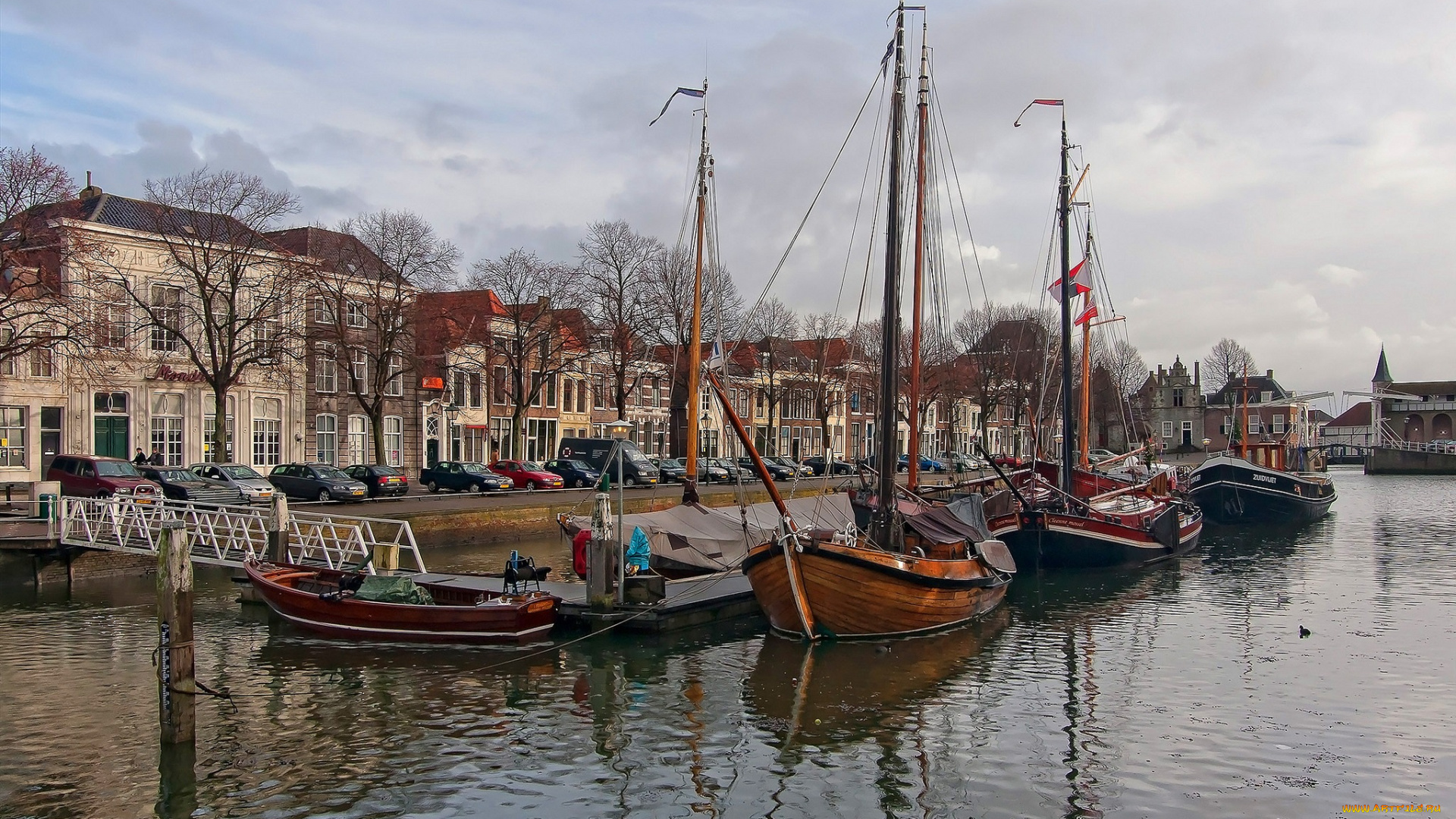 zierikzee, harbour, корабли, порты, , , причалы, причал, шнуны