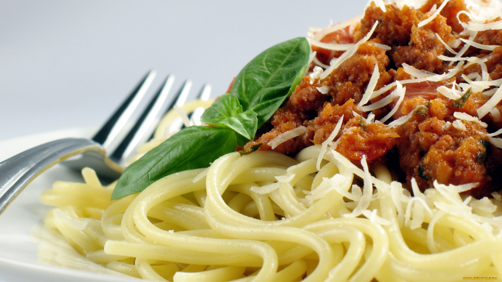 еда, макаронные, блюда, макароны, паста, спагетти, базилик, сыр