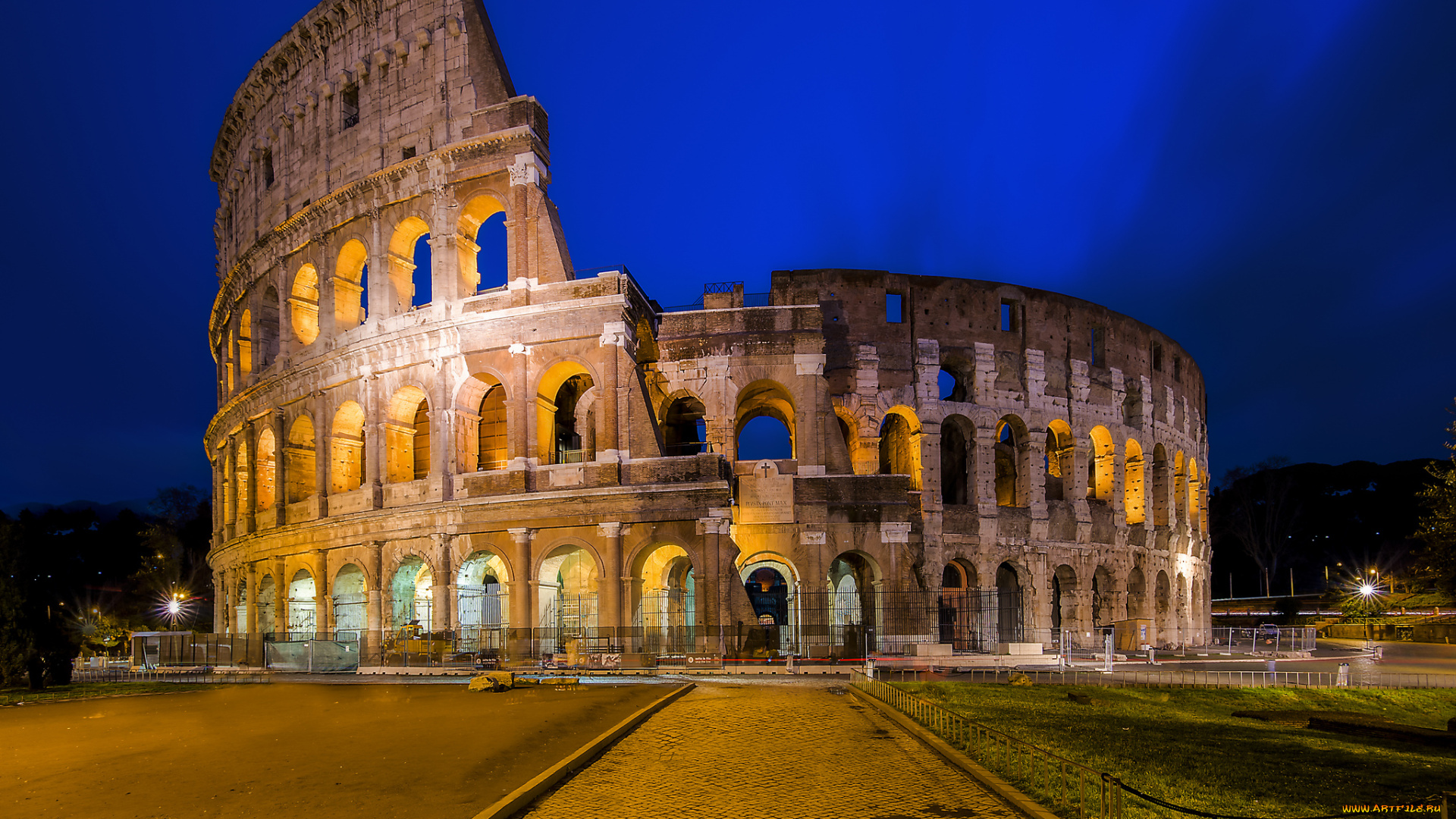 roman, colosseum, города, рим, , ватикан, , италия, строение, площадь