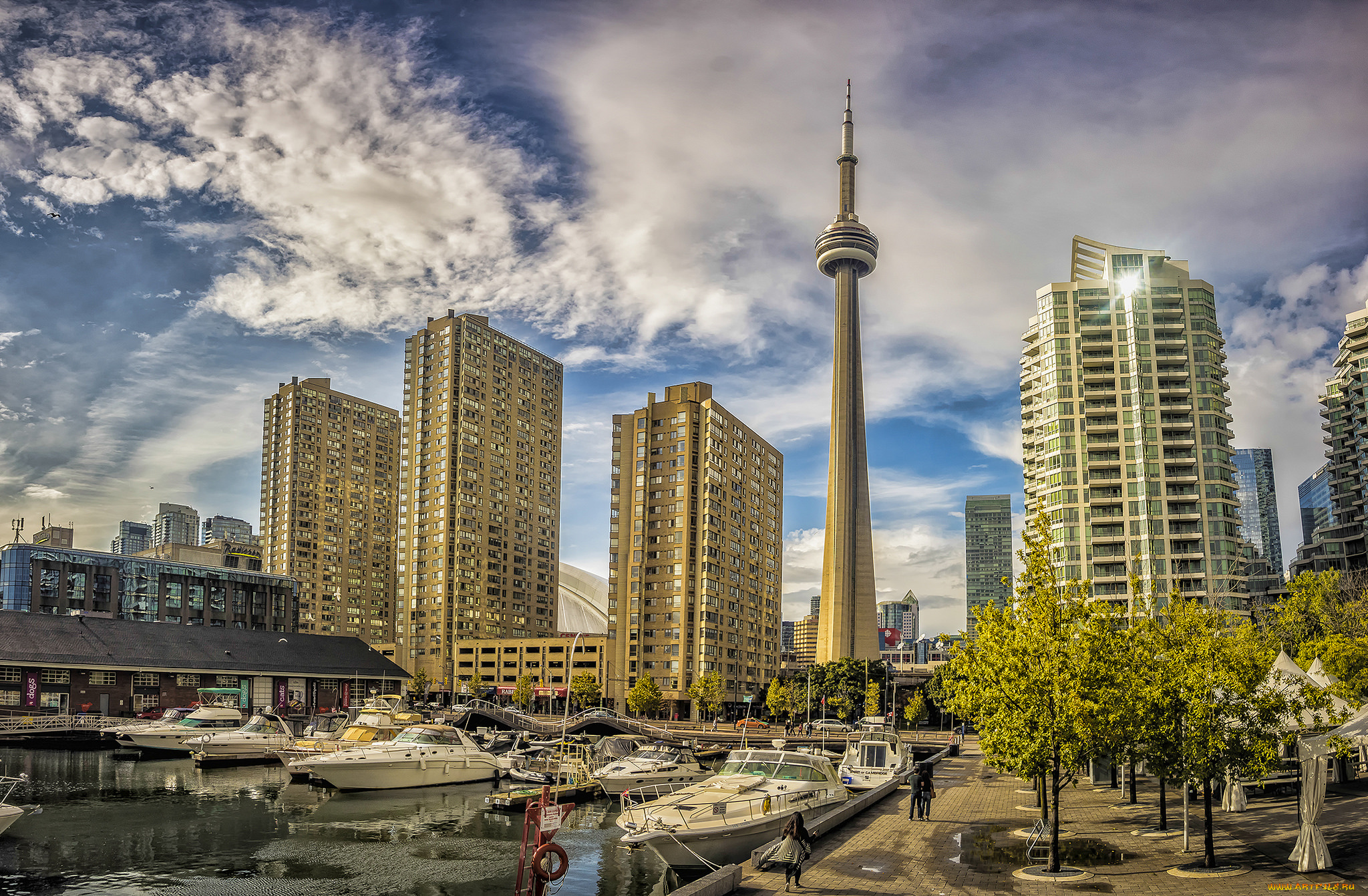 toronto, города, торонто, , канада, простор