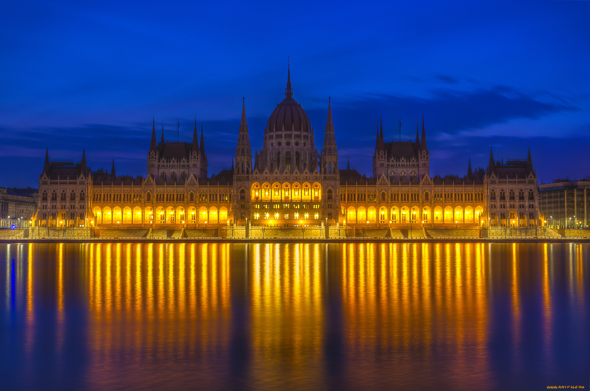 hungarian, parliament, building, города, будапешт, , венгрия, панорама