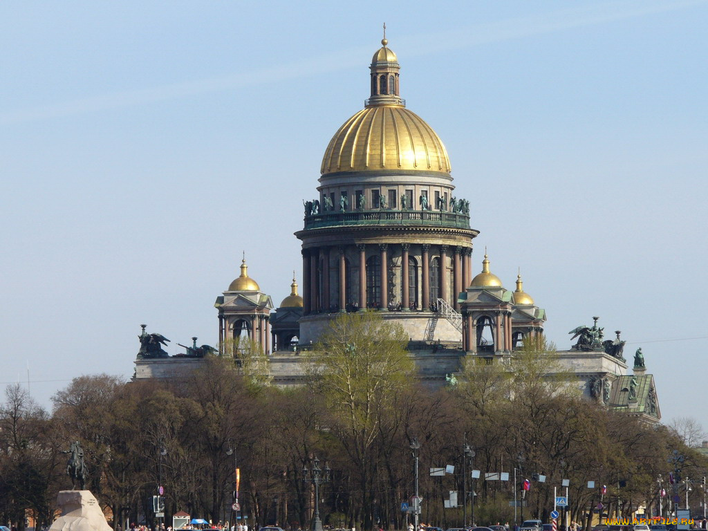 исаакиевский, собор, города, санкт, петербург, петергоф, россия