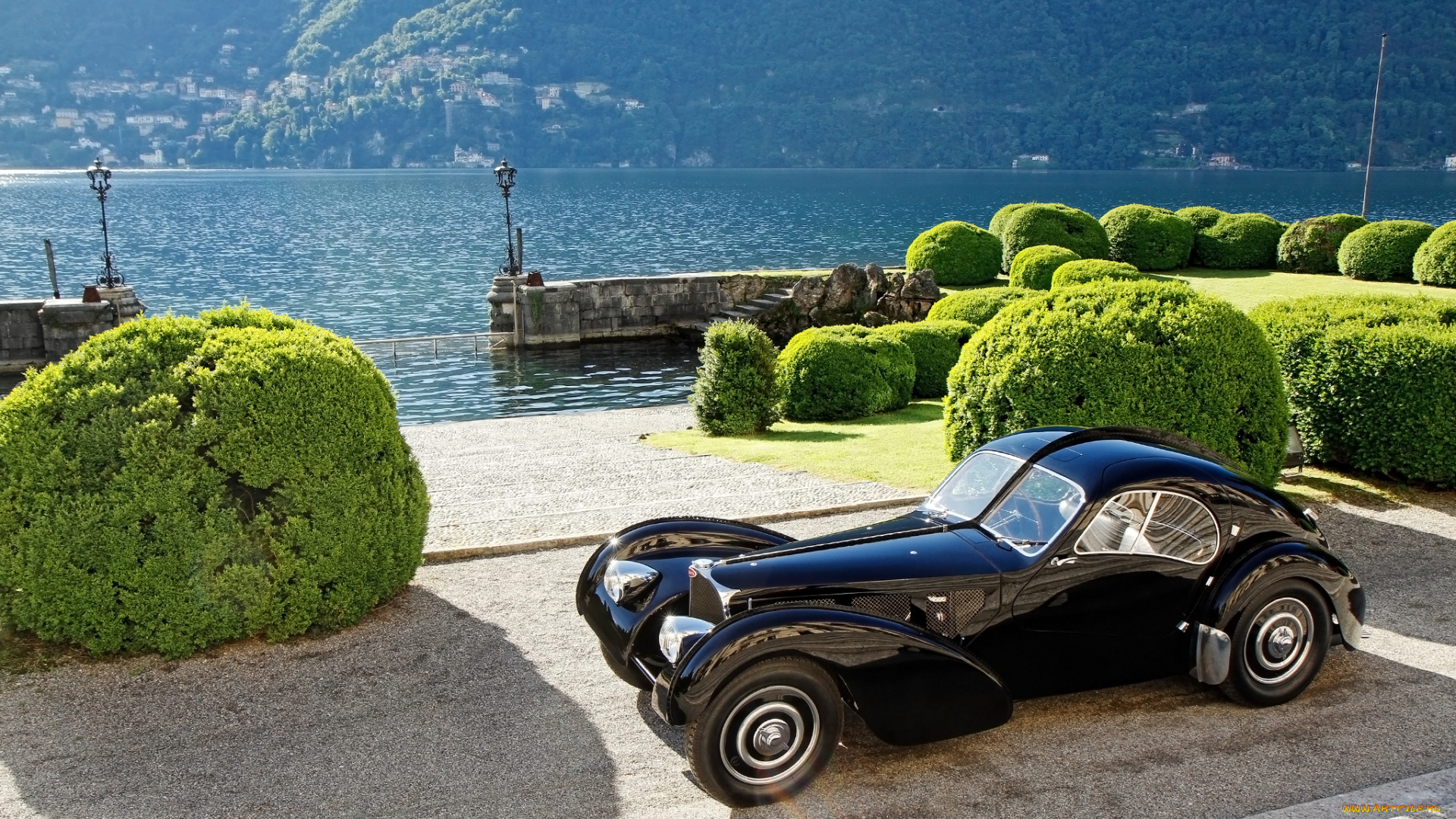 bugatti, 57sc, atlantic, 1938, автомобили, классика, комо, ломбардия, италия, lake, como, italy, озеро, lombardy