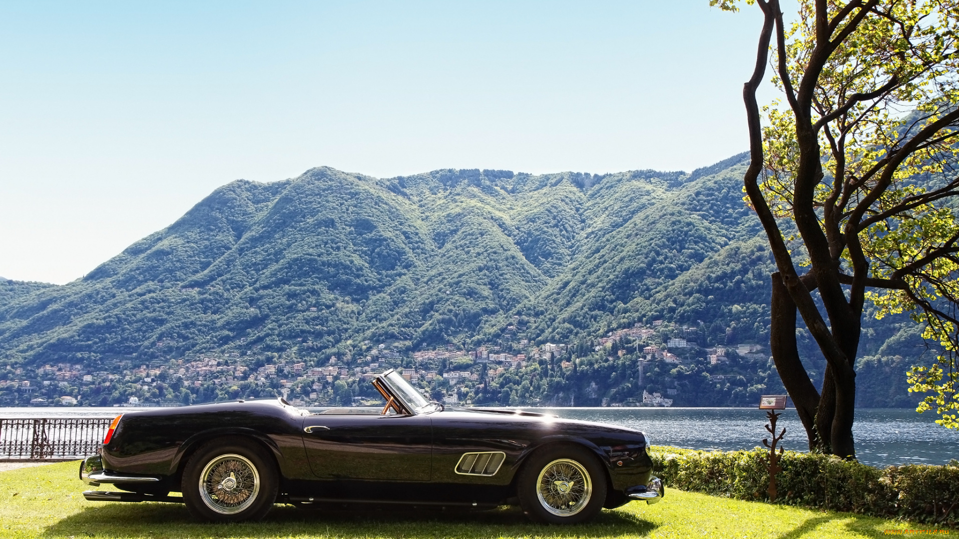 ferrari, 250, gt, swb, california, 1961, автомобили, lake, como, italy, lombardy, ретро, озеро, комо, италия