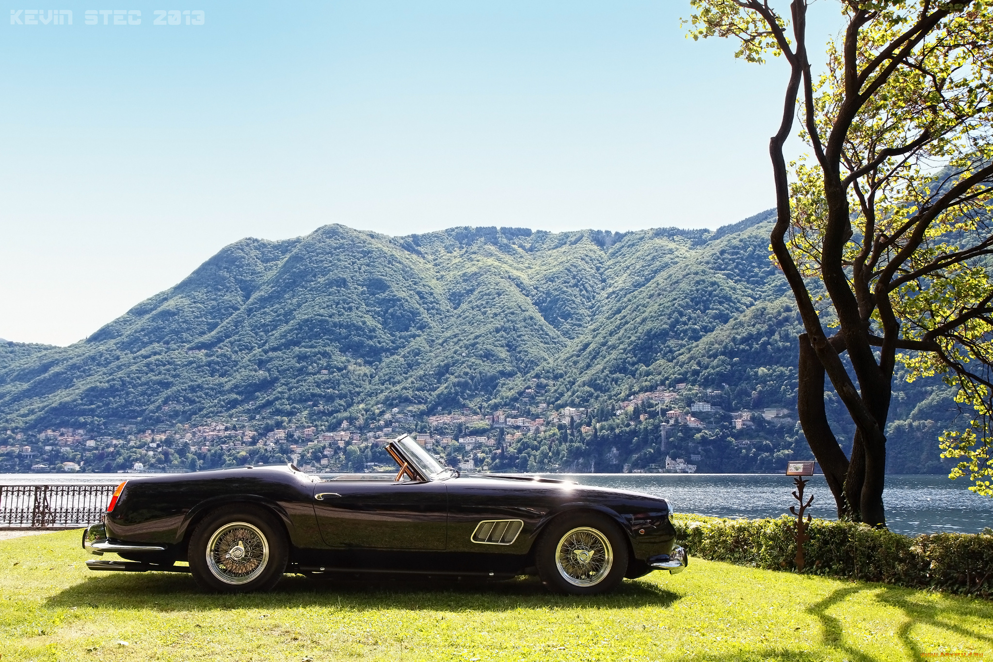 ferrari, 250, gt, swb, california, 1961, автомобили, lake, como, italy, lombardy, ретро, озеро, комо, италия