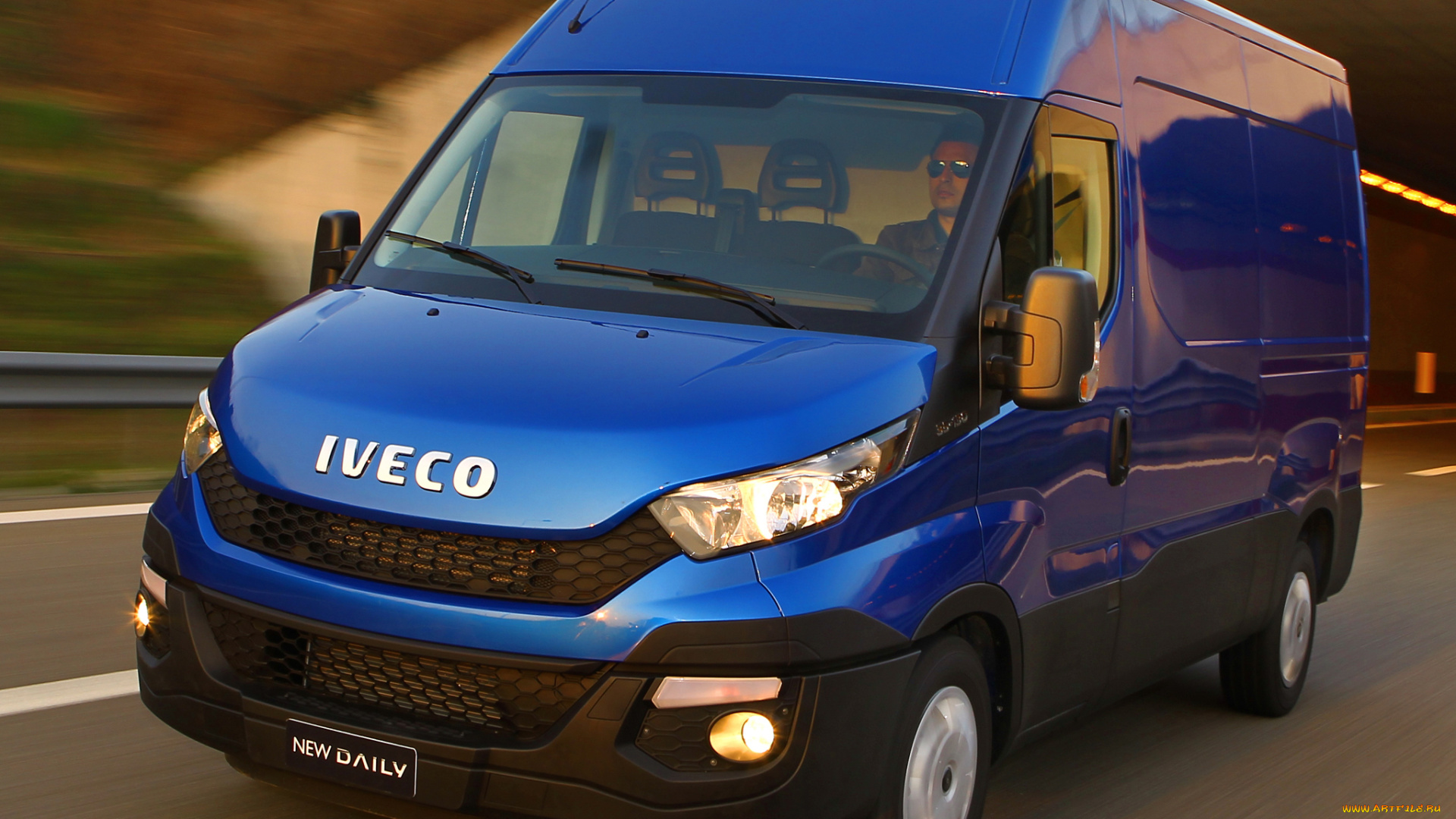 автомобили, iveco, 2014, van, daily, синий