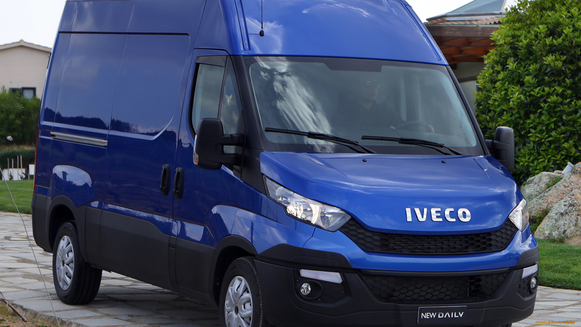 автомобили, iveco, синий, 2014, van, daily