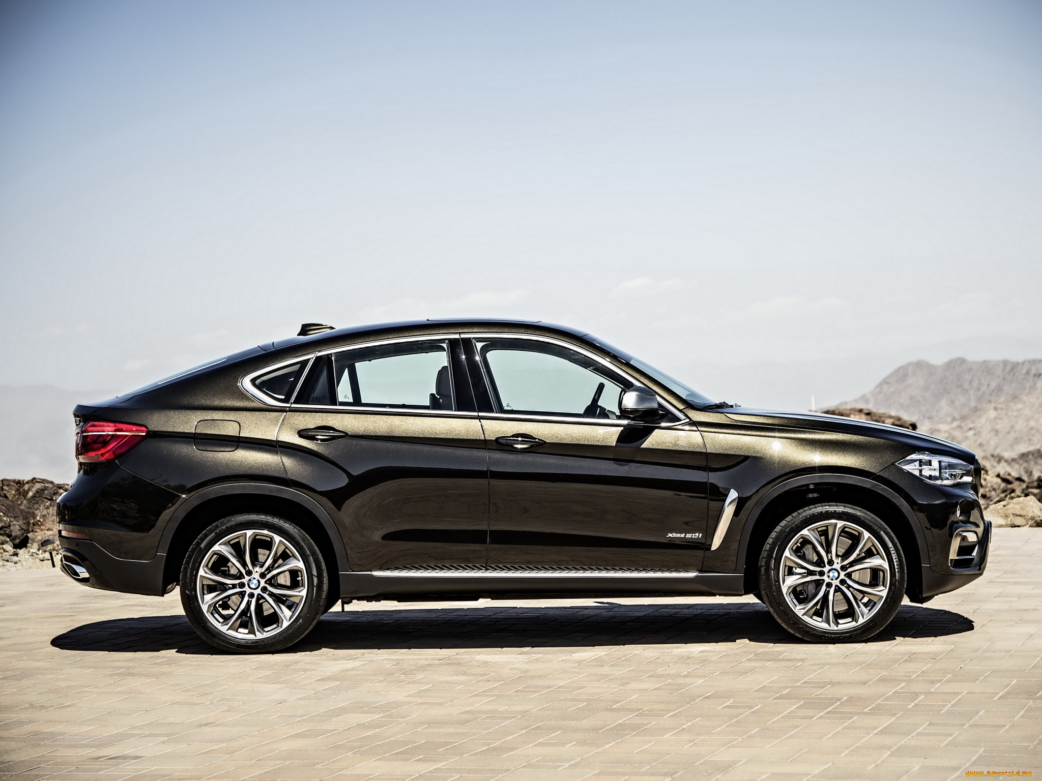 автомобили, bmw, x6, xdrive50i, f16, 2014г, темный