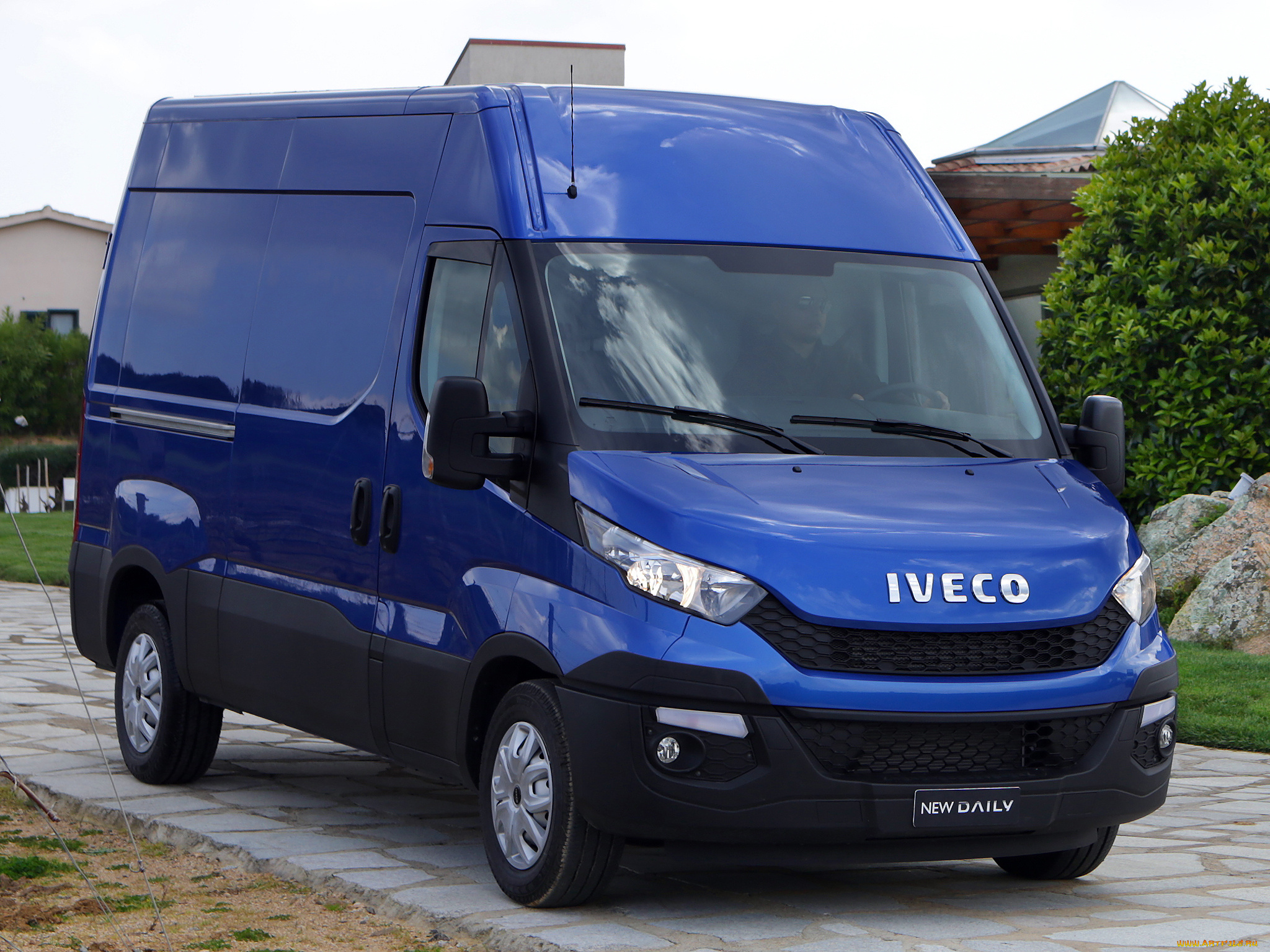 автомобили, iveco, синий, 2014, van, daily