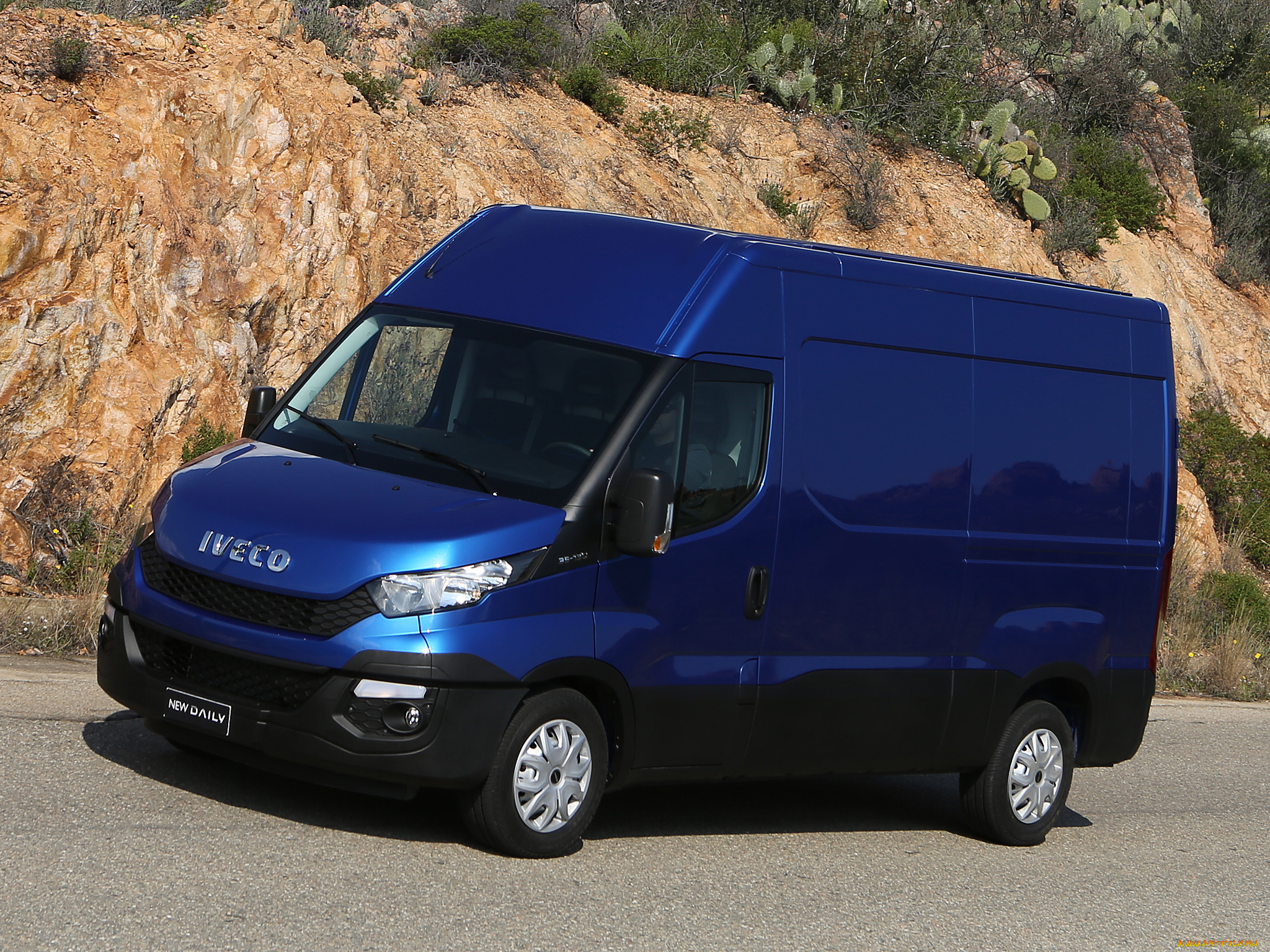 автомобили, iveco, синий, 2014, van, daily