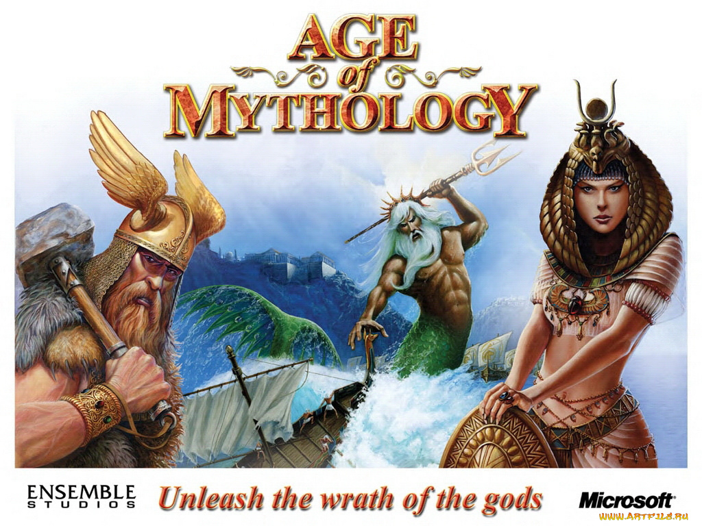 age, of, mythology, видео, игры