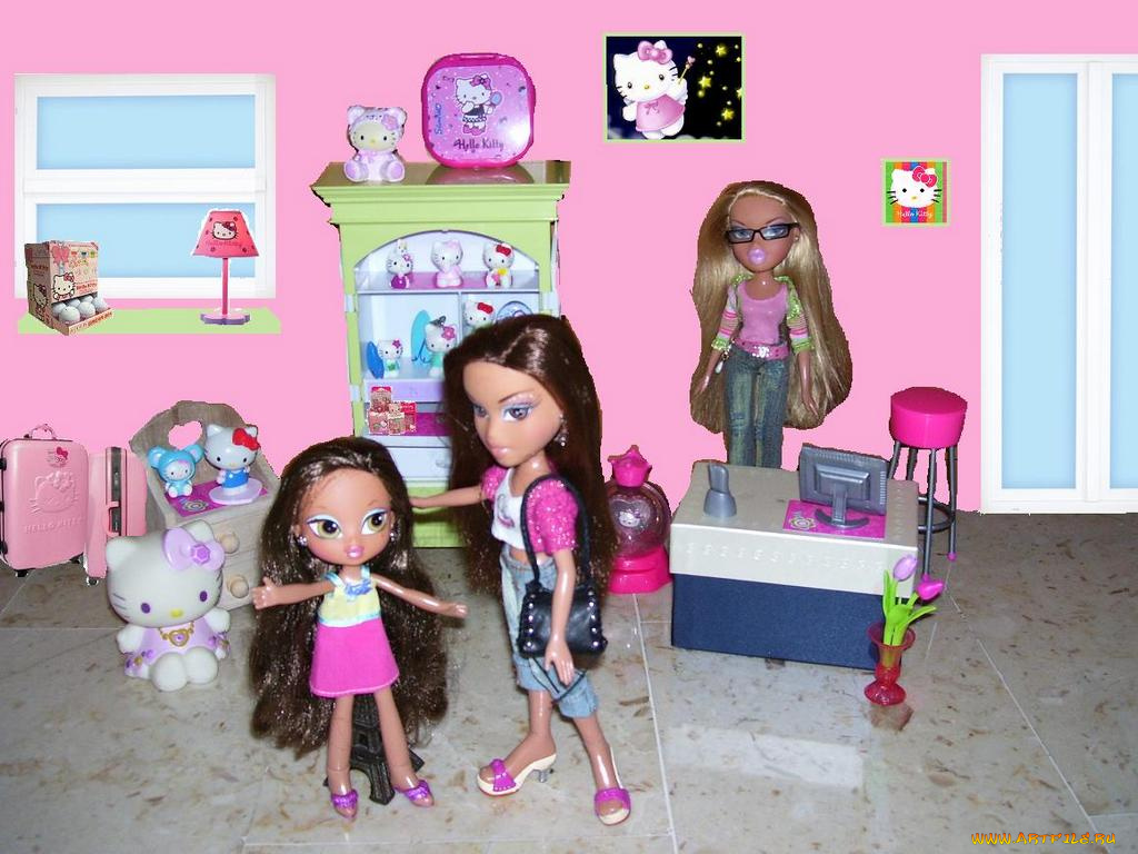 разное, bratz, куклы