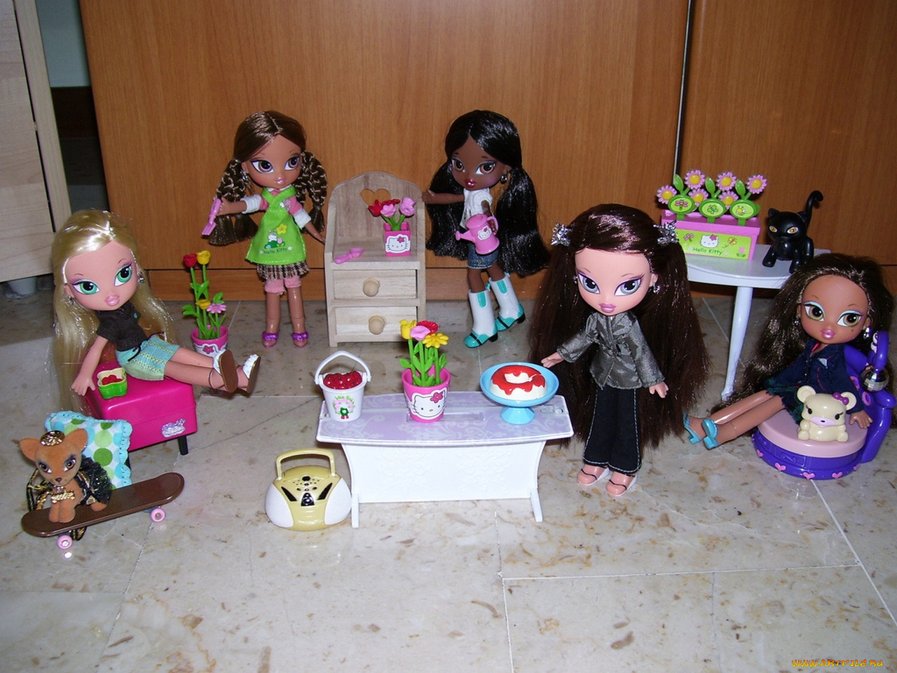 разное, bratz, куклы