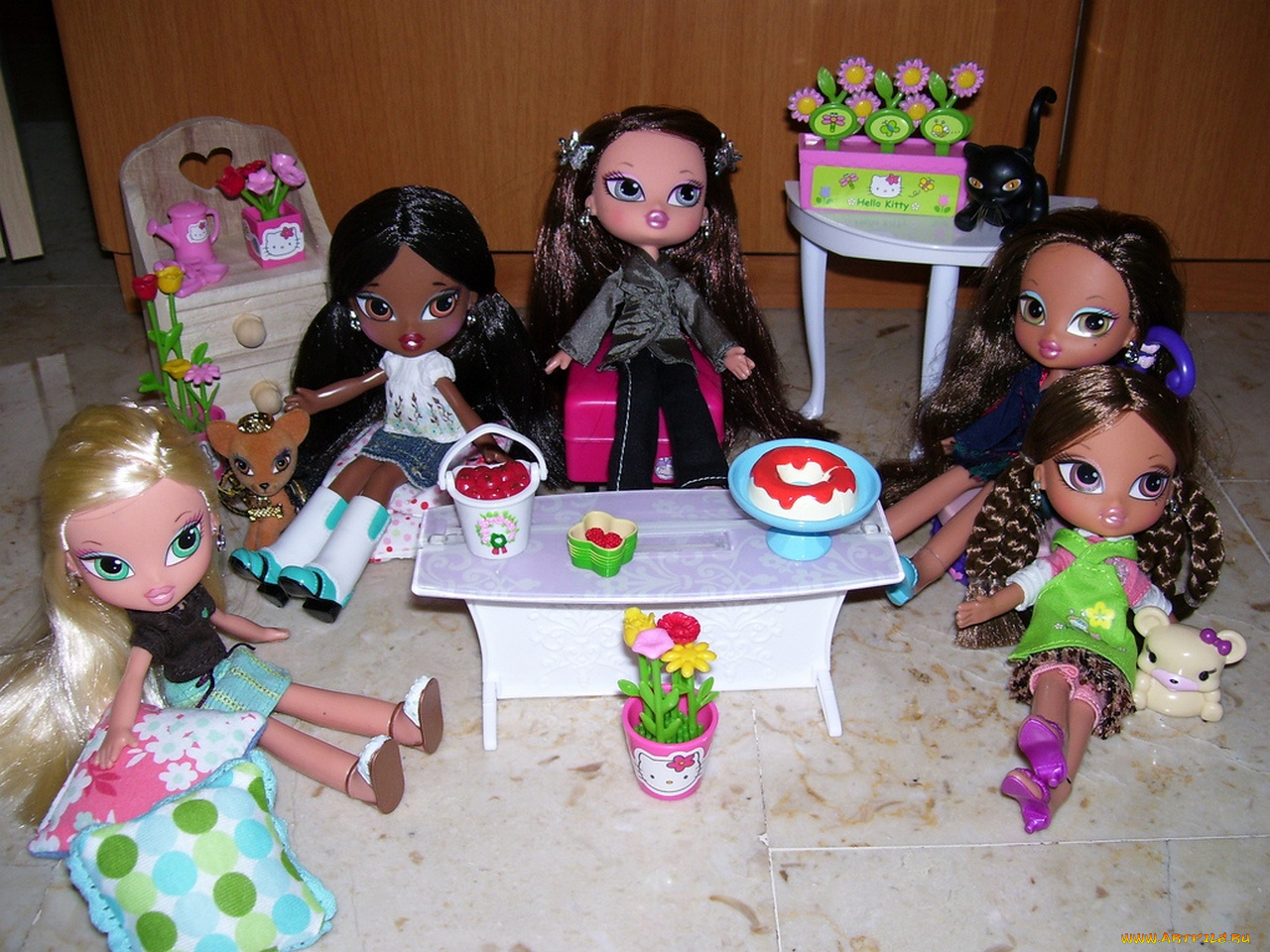 разное, bratz, куклы