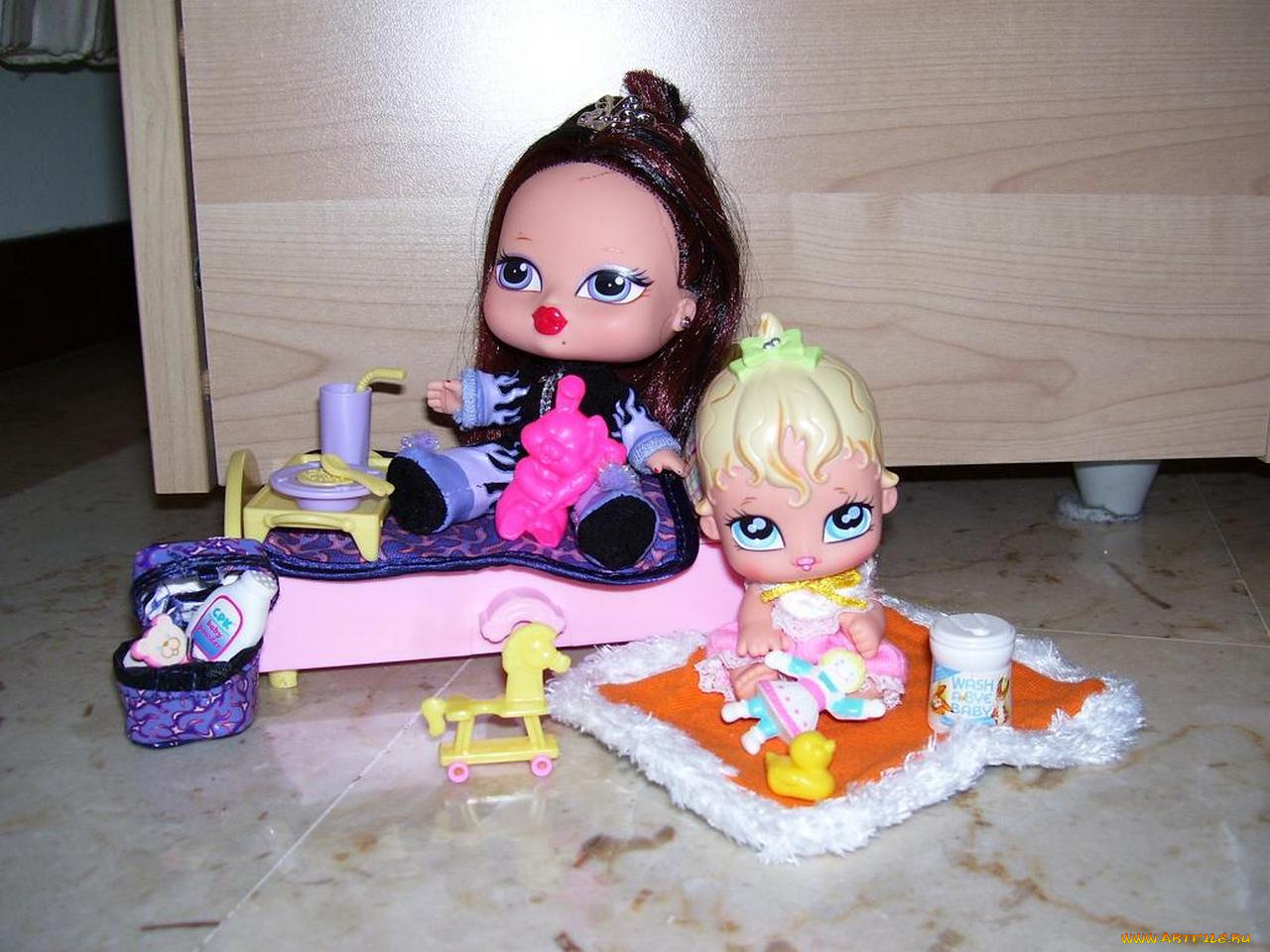 разное, bratz, куклы