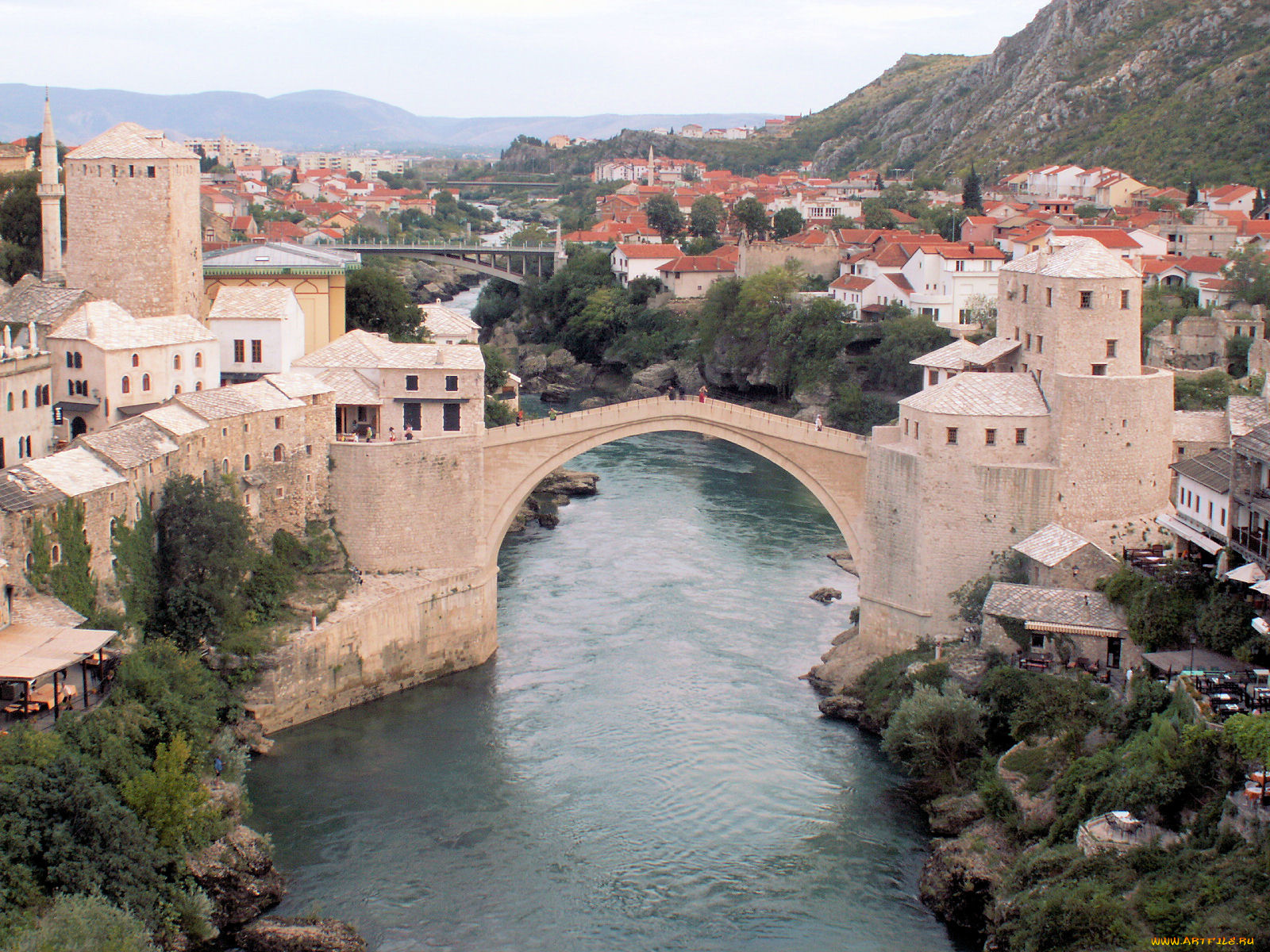 mostar, bosnia, and, herzegovina, города, мостар, босния, герцеговина