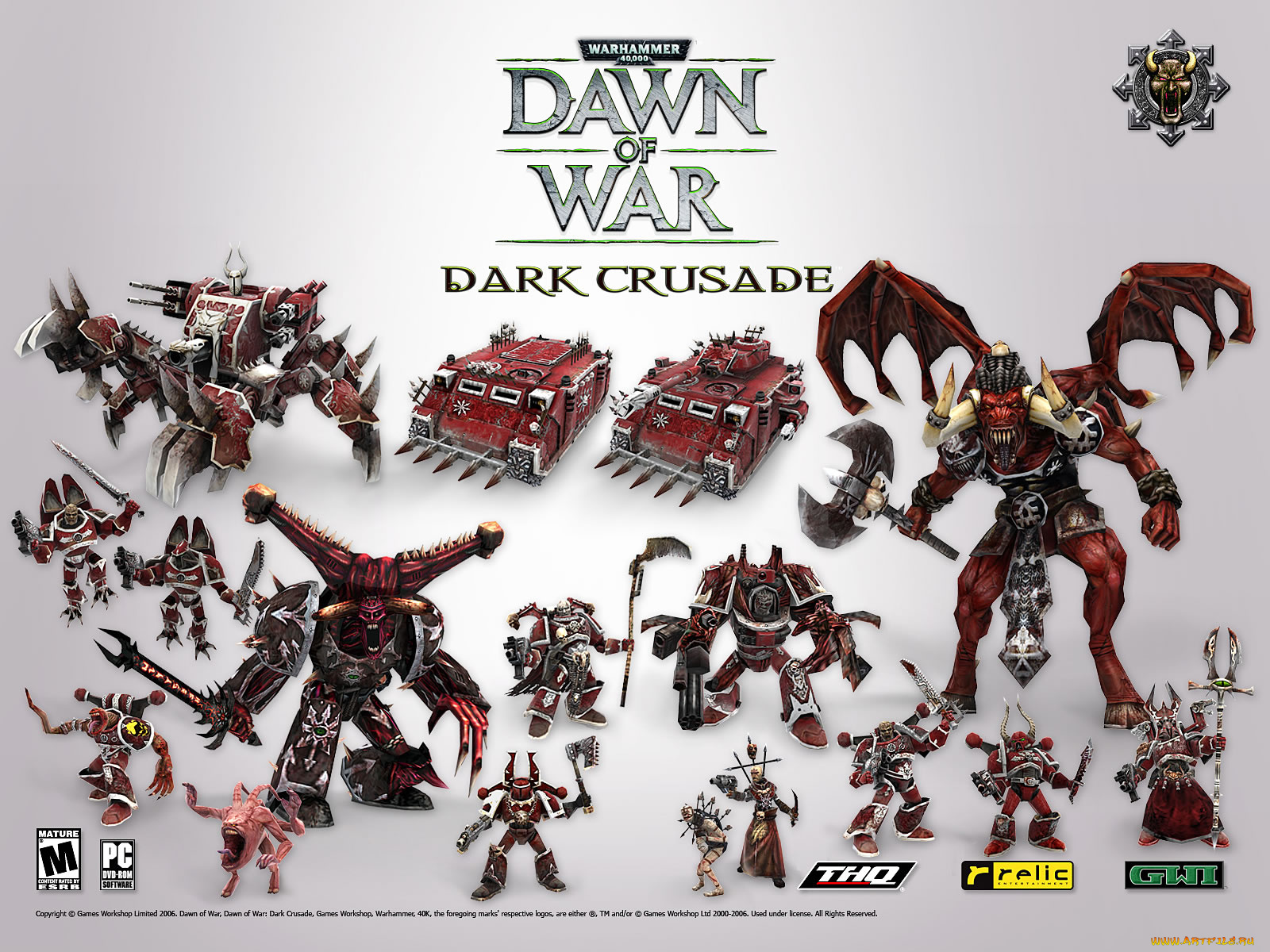 видео, игры, warhammer, 40, 000, dawn, of, war, dark, crusade