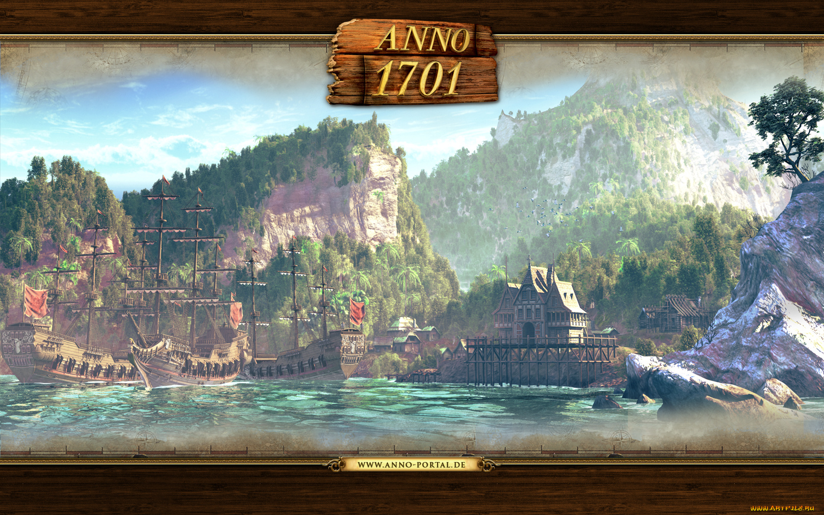 anno, 1701, dawn, of, discovery, видео, игры