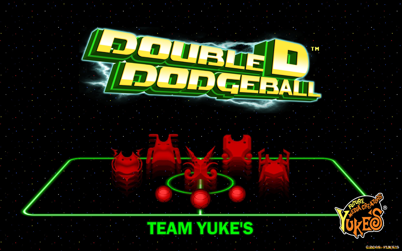 видео, игры, double, dodgeball