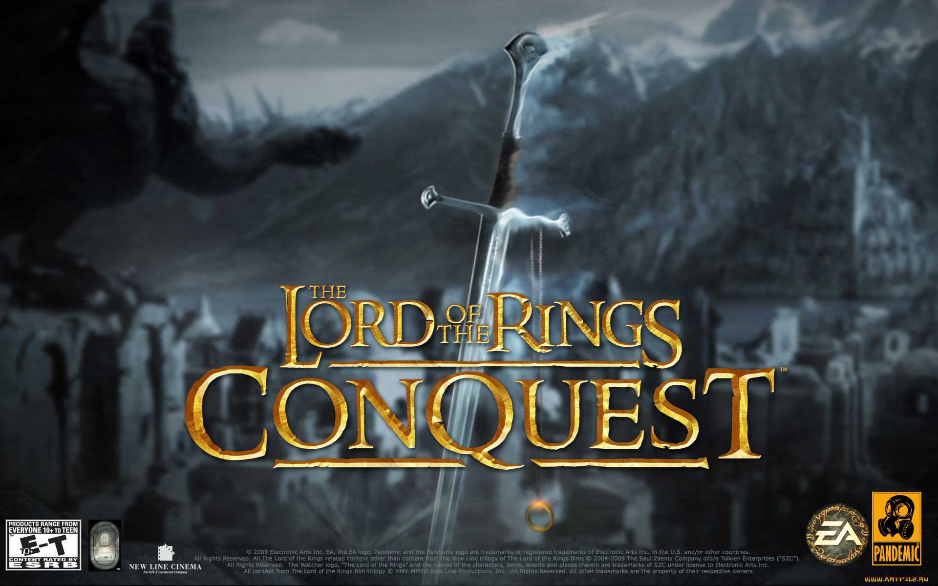 the, lord, of, rings, conquest, видео, игры