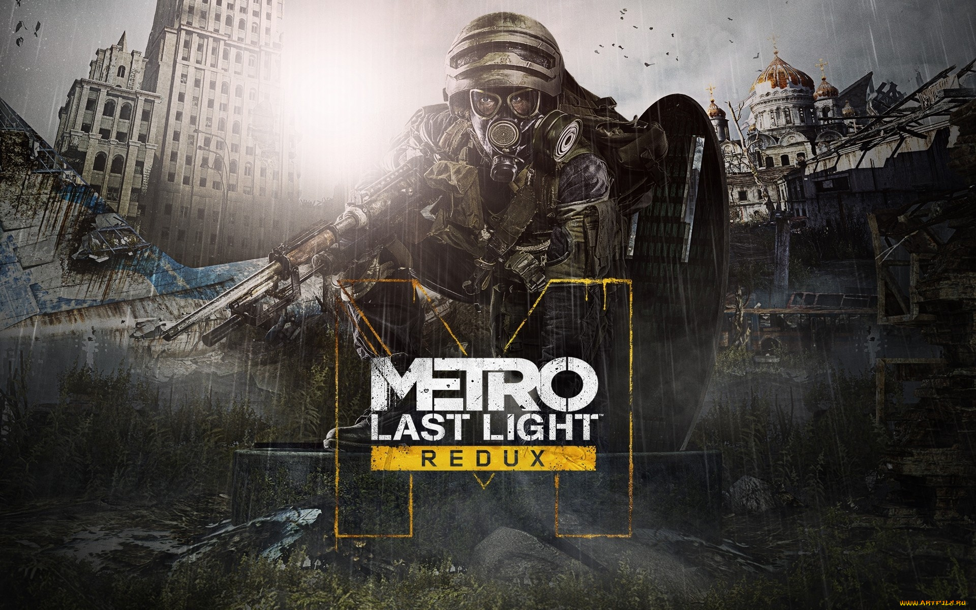 metro, last, light, redux, видео, игры, metro, , last, light, redux, противогаз, оружие