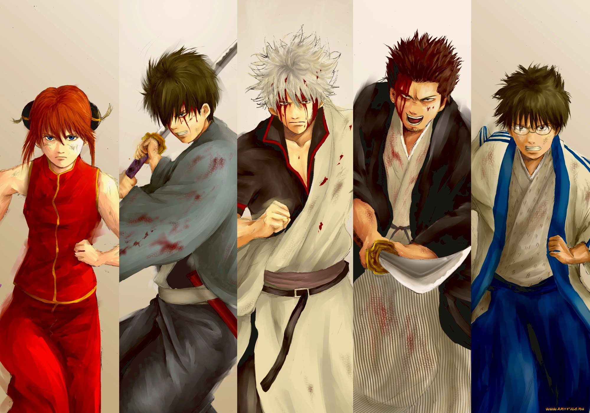 аниме, gintama, гинтама