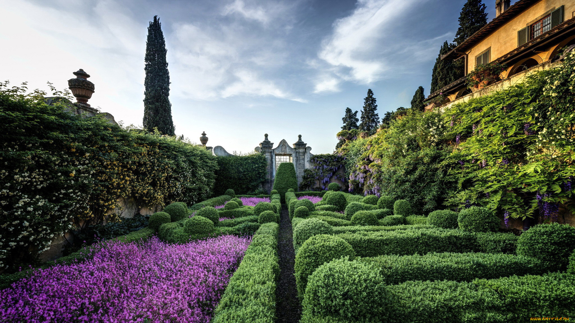 villa, capponi, italy, города, -, здания, , дома, villa, capponi, italy