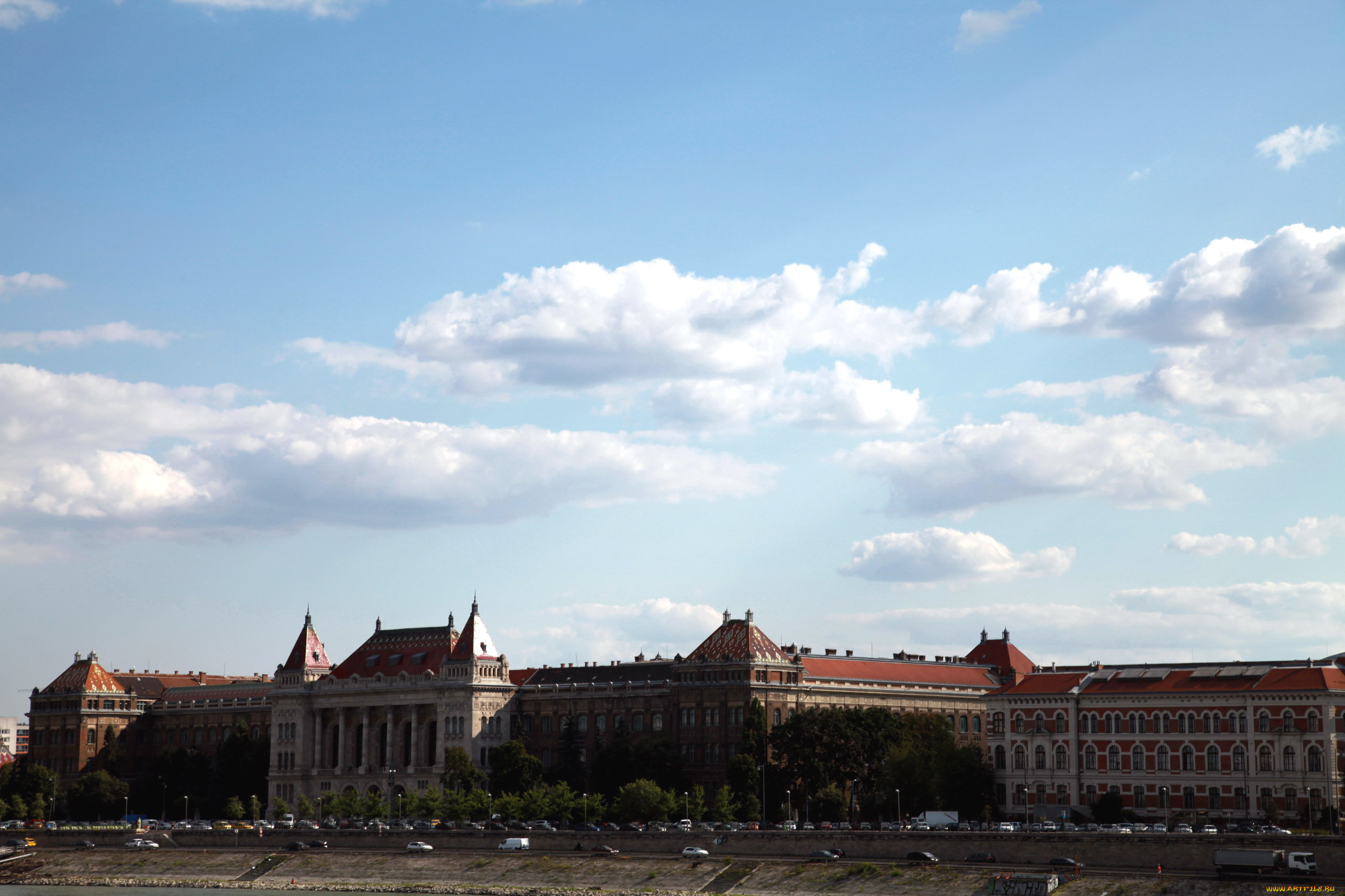 города, будапешт, , венгрия, панорама