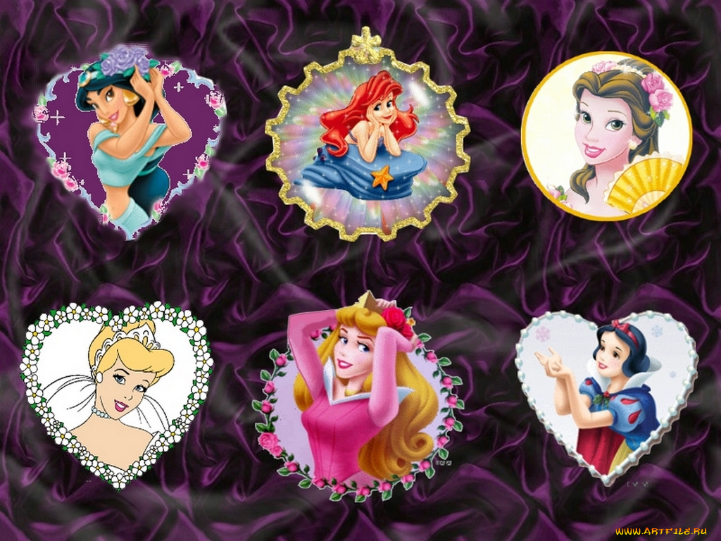 мультфильмы, disney`s, princess