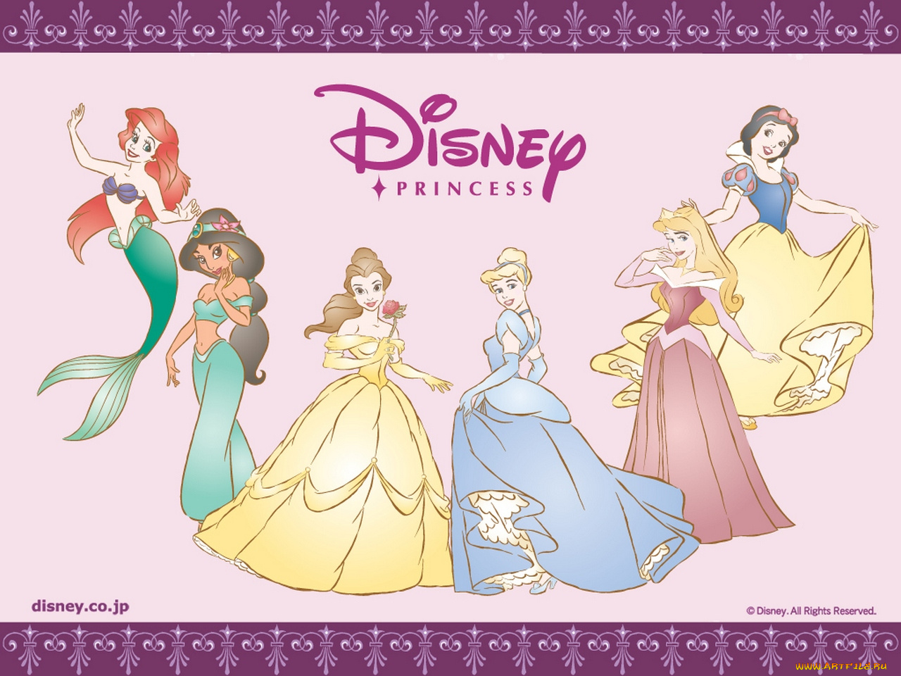 мультфильмы, disney`s, princess