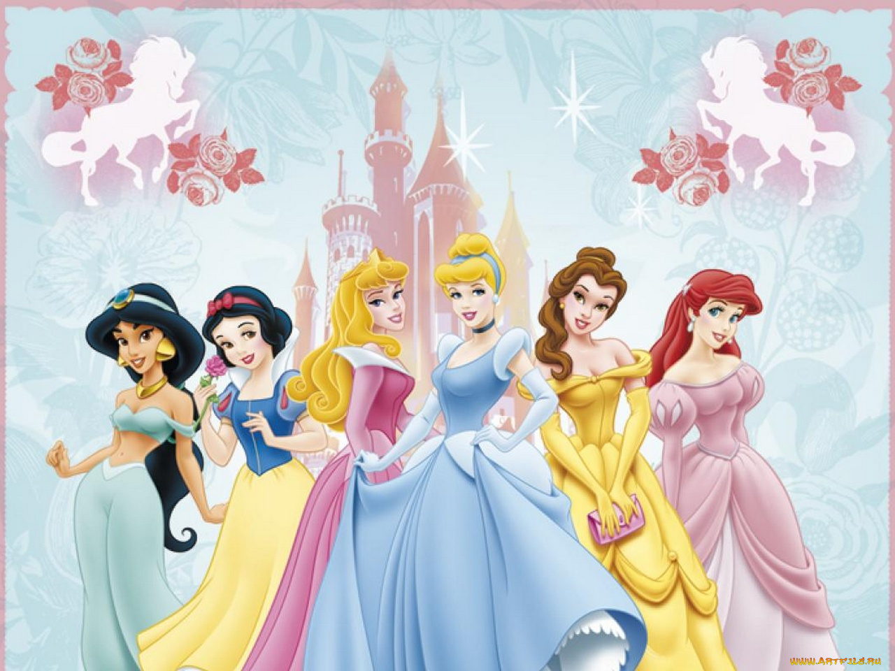 мультфильмы, disney`s, princess