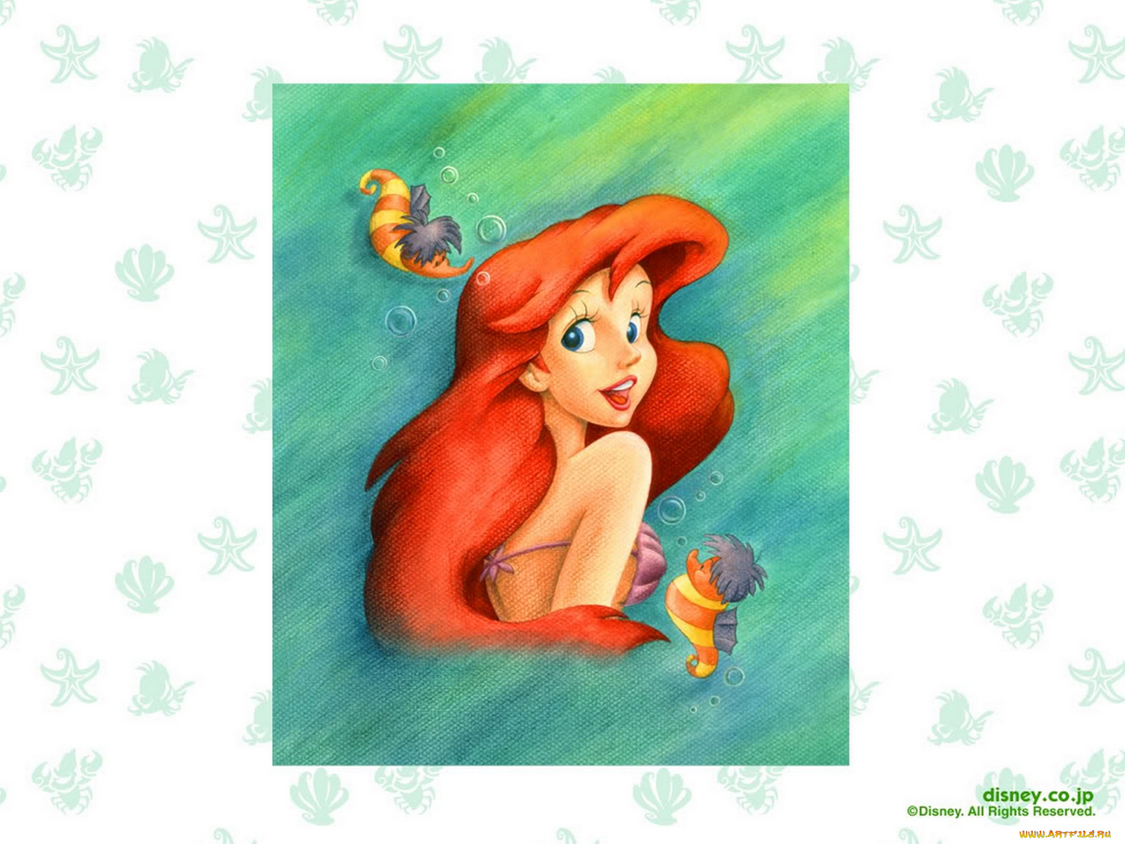 мультфильмы, the, little, mermaid