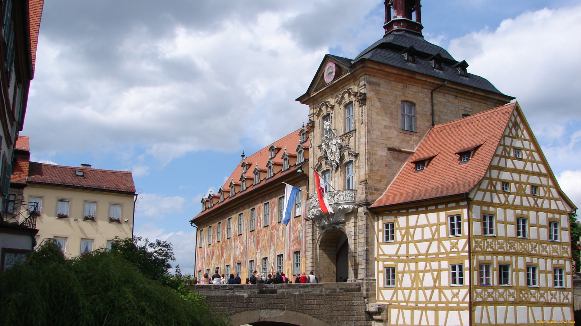 города, мосты, bamberg