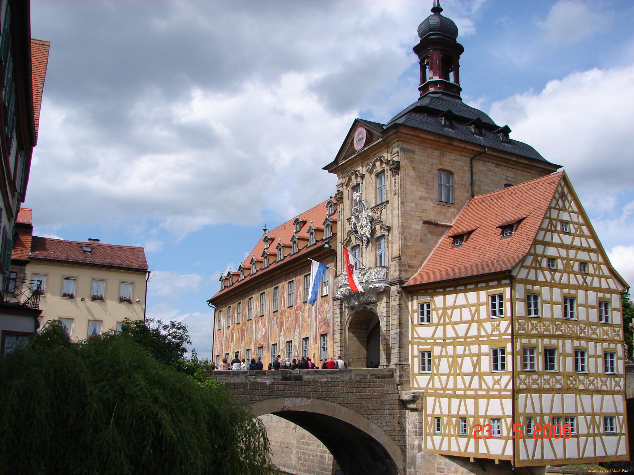 города, мосты, bamberg