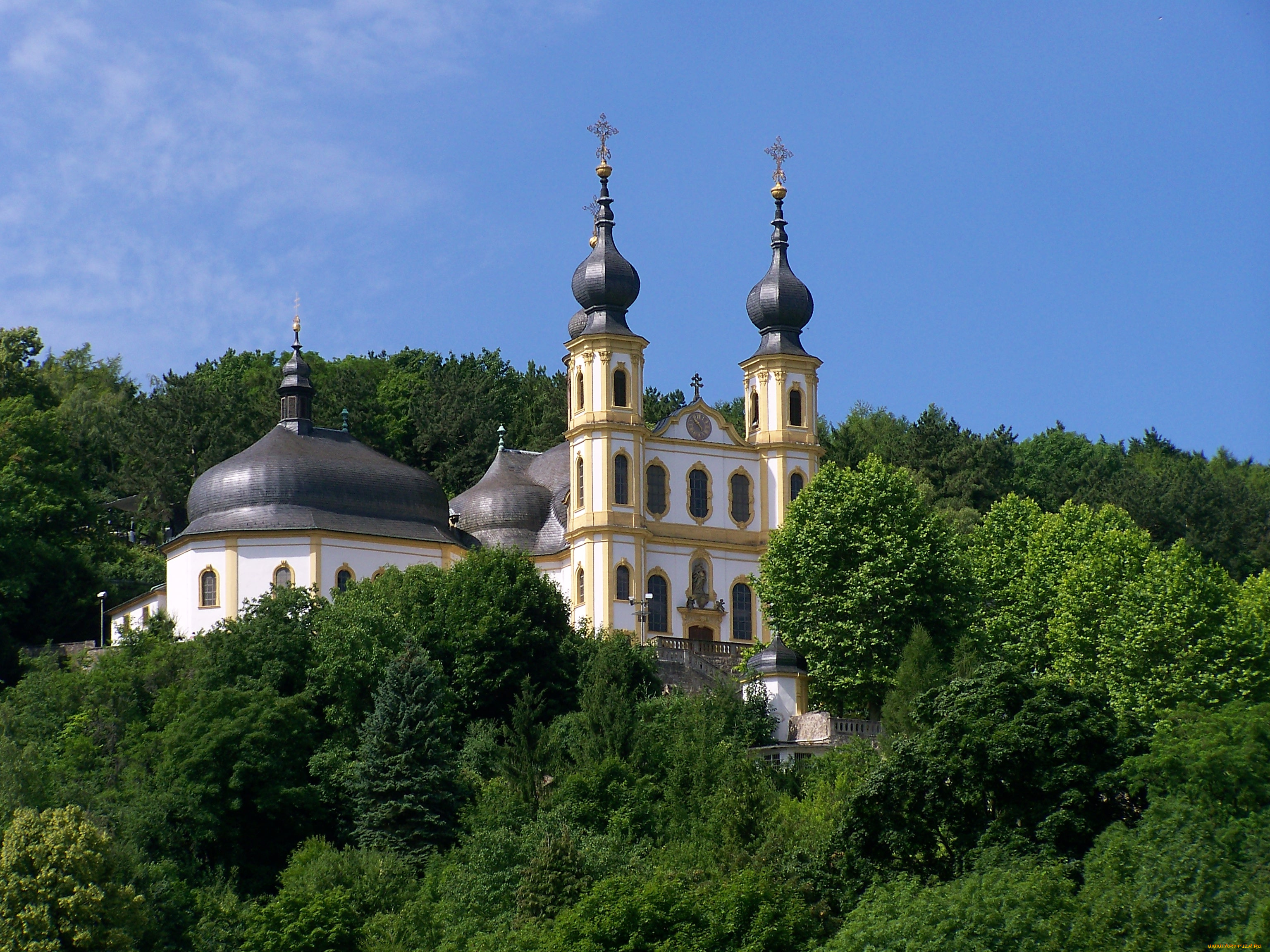 города, православные, церкви, монастыри, wuerzburg, бавария