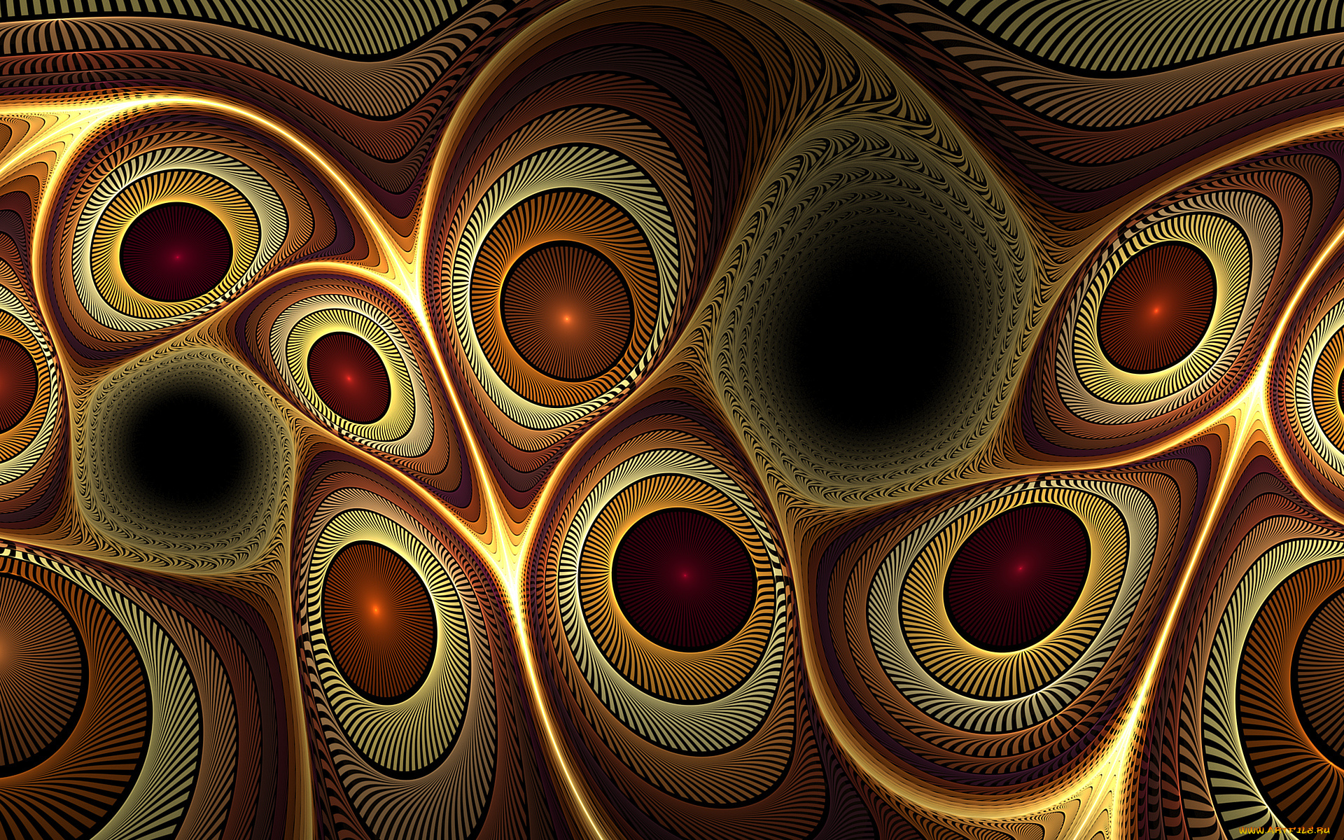 3д, графика, фракталы, , fractal, узор, фон, цвета