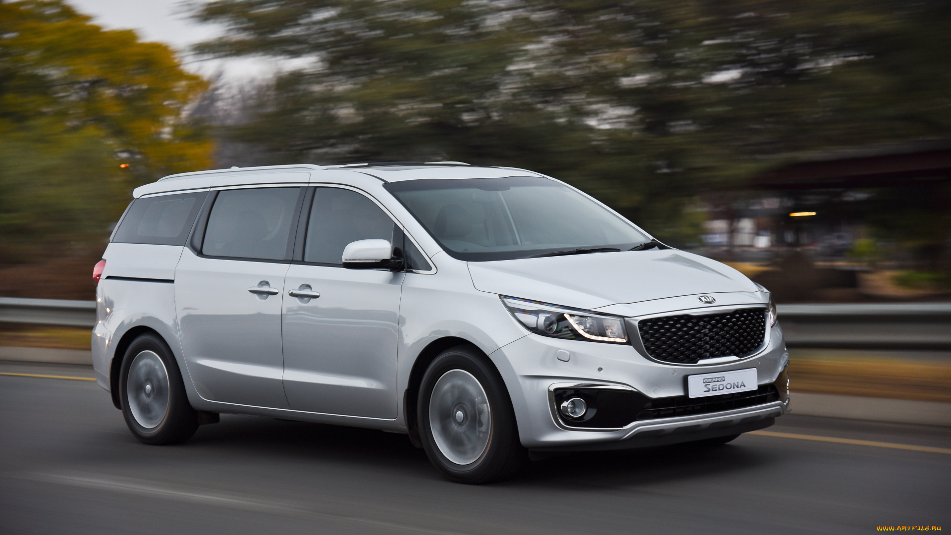 автомобили, kia, sedona, za-spec, grand, светлый, 2015г