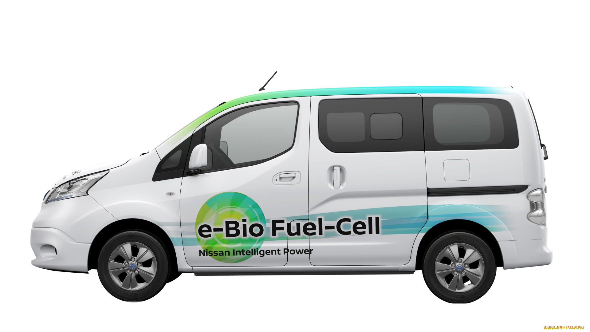 автомобили, nissan, datsun, e-nv200, e-bio, fuel, cell, prototype, 2016г