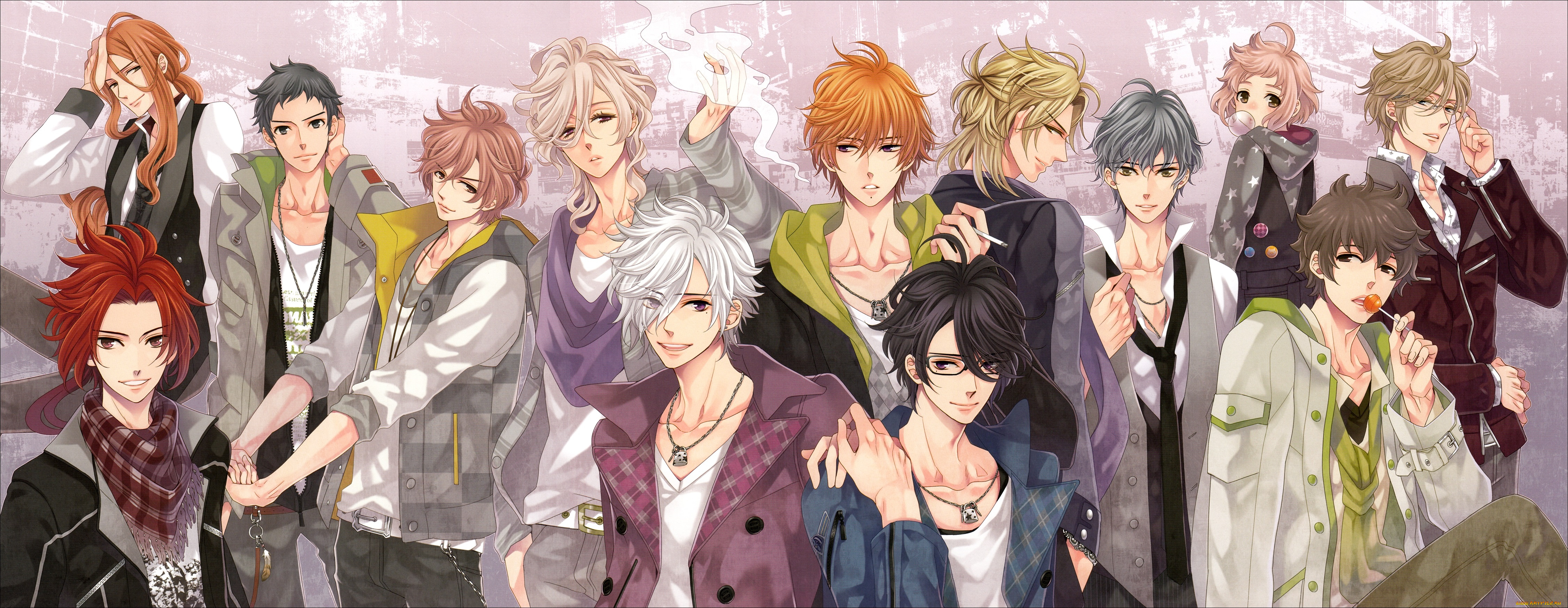 аниме, brothers, conflict, парни, братья