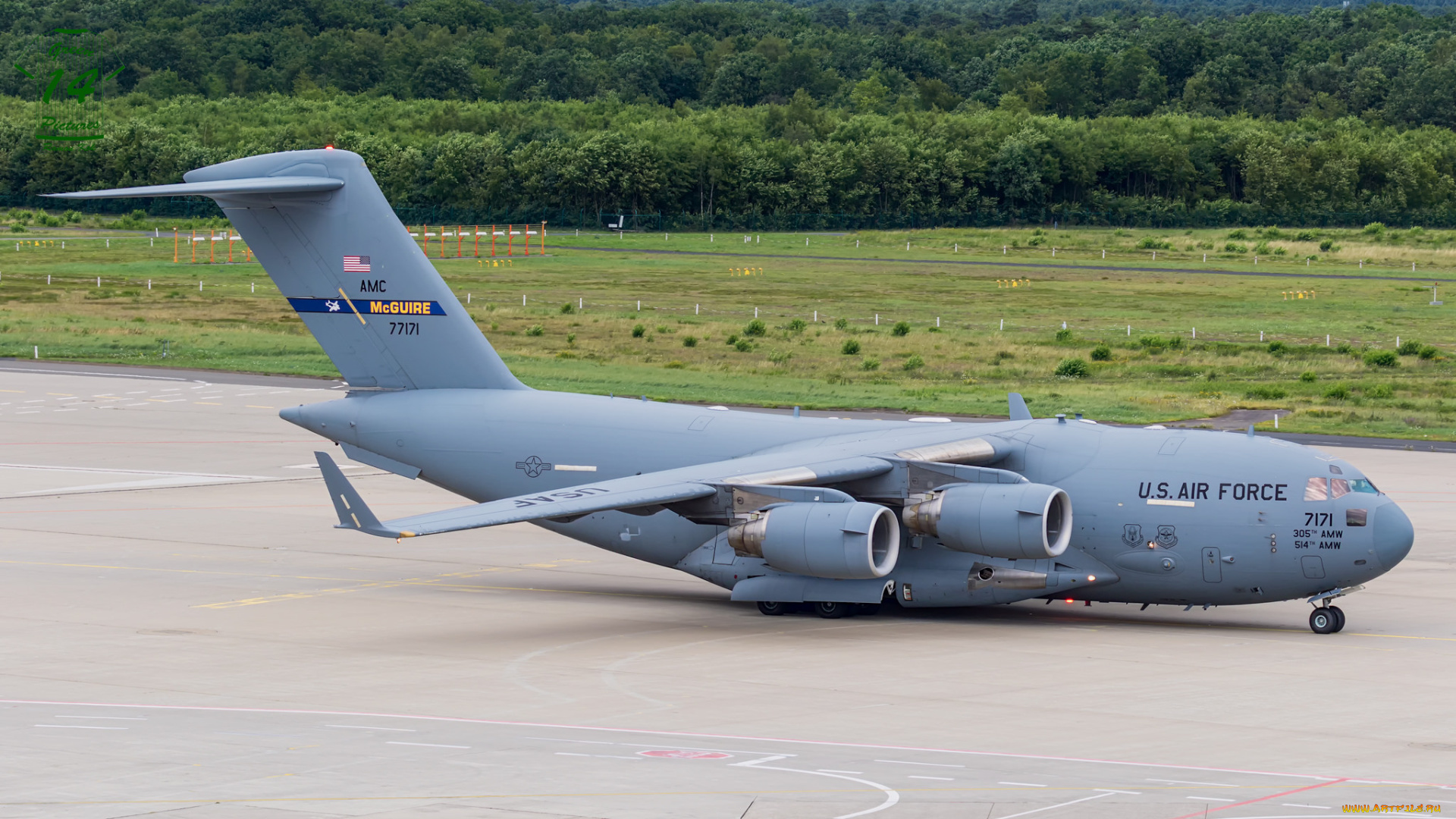 boeing, c-17a, globemaster, iii, авиация, военно-транспортные, самолёты, транспорт