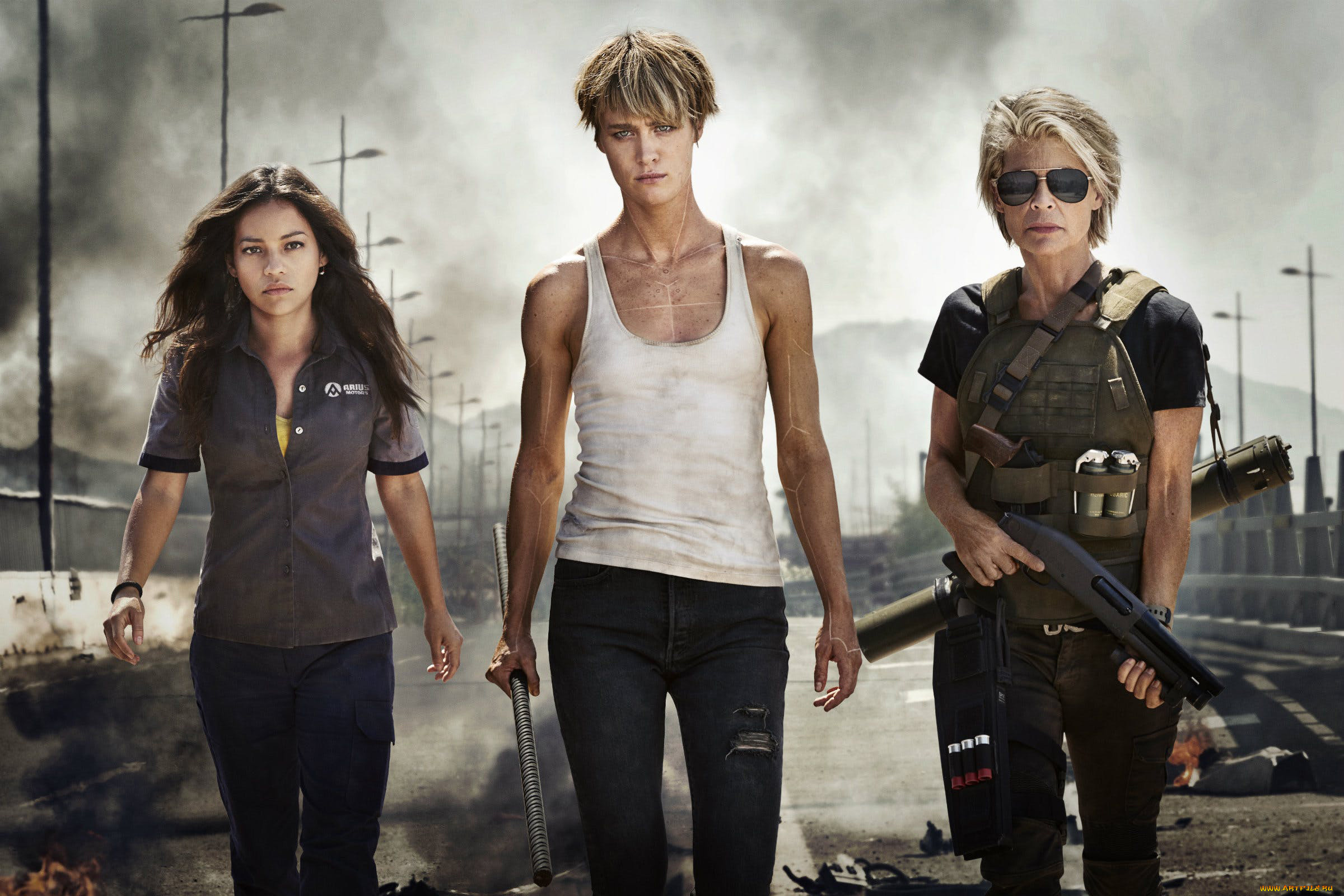 terminator, 6, , 2019, кино, фильмы, -unknown, , другое, terminator, 6, movie, постер, фантастика, боевик, mackenzie, davis, linda, hamilton