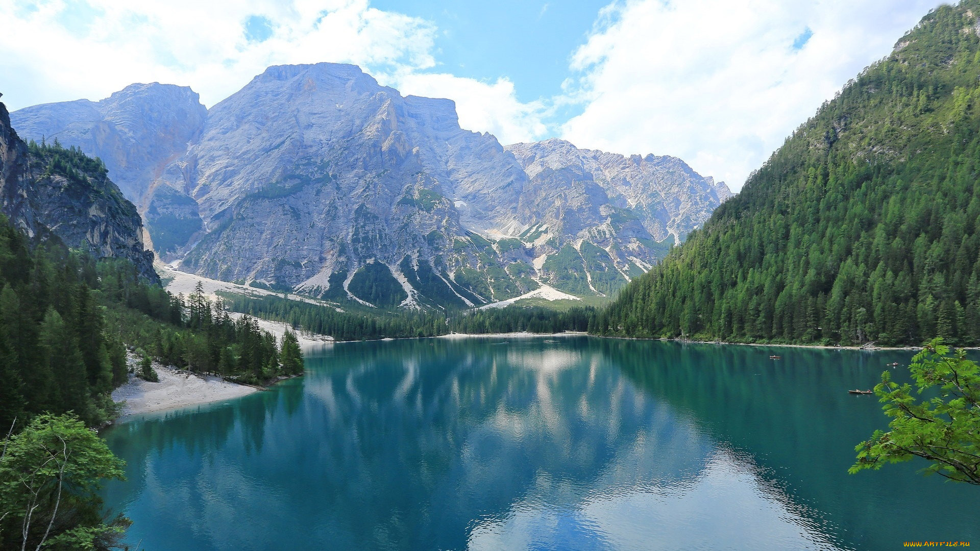 wildsee, tyrol, austria, природа, реки, озера