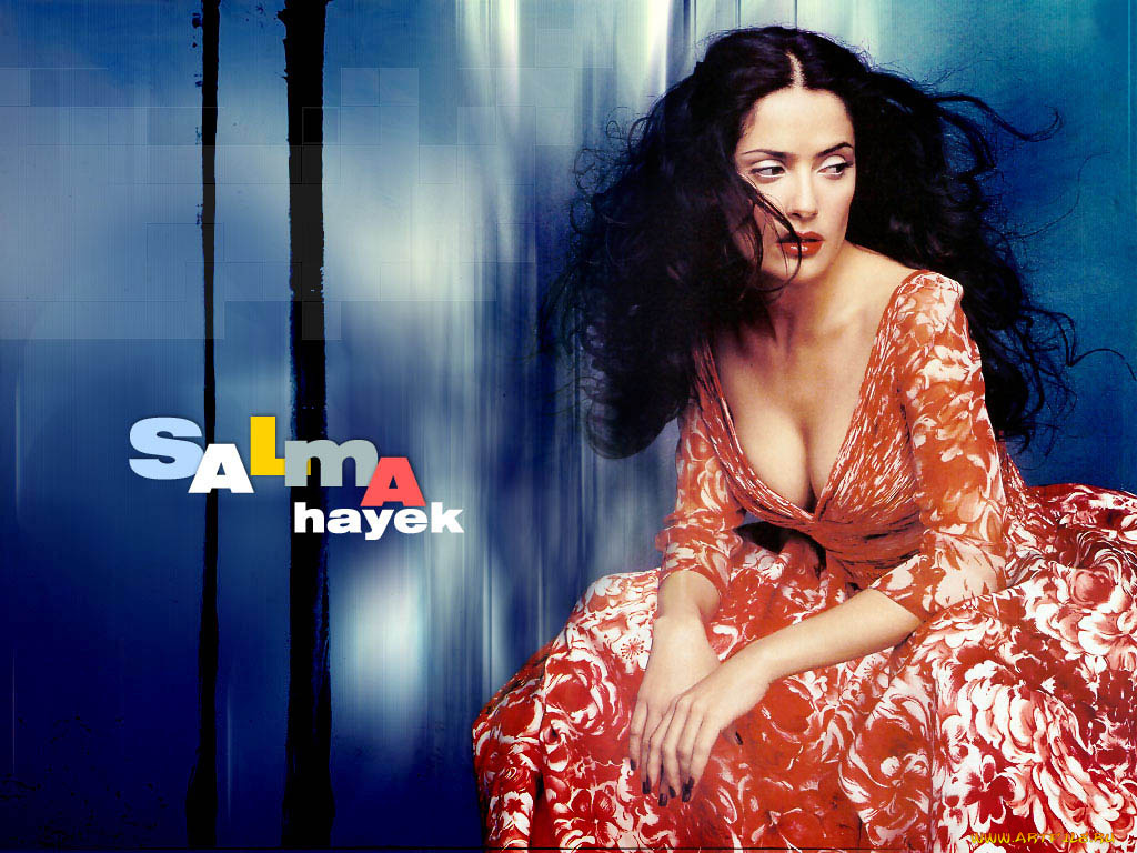 Salma, Hayek, девушки