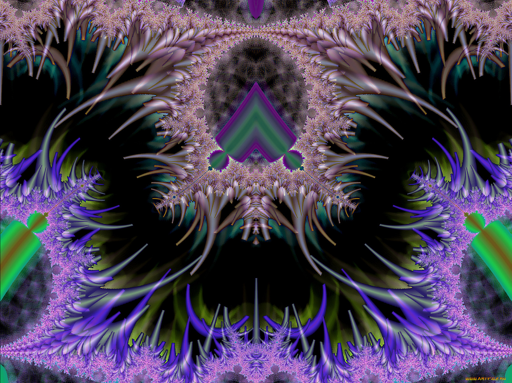 3д, графика, fractal, фракталы, фрактал