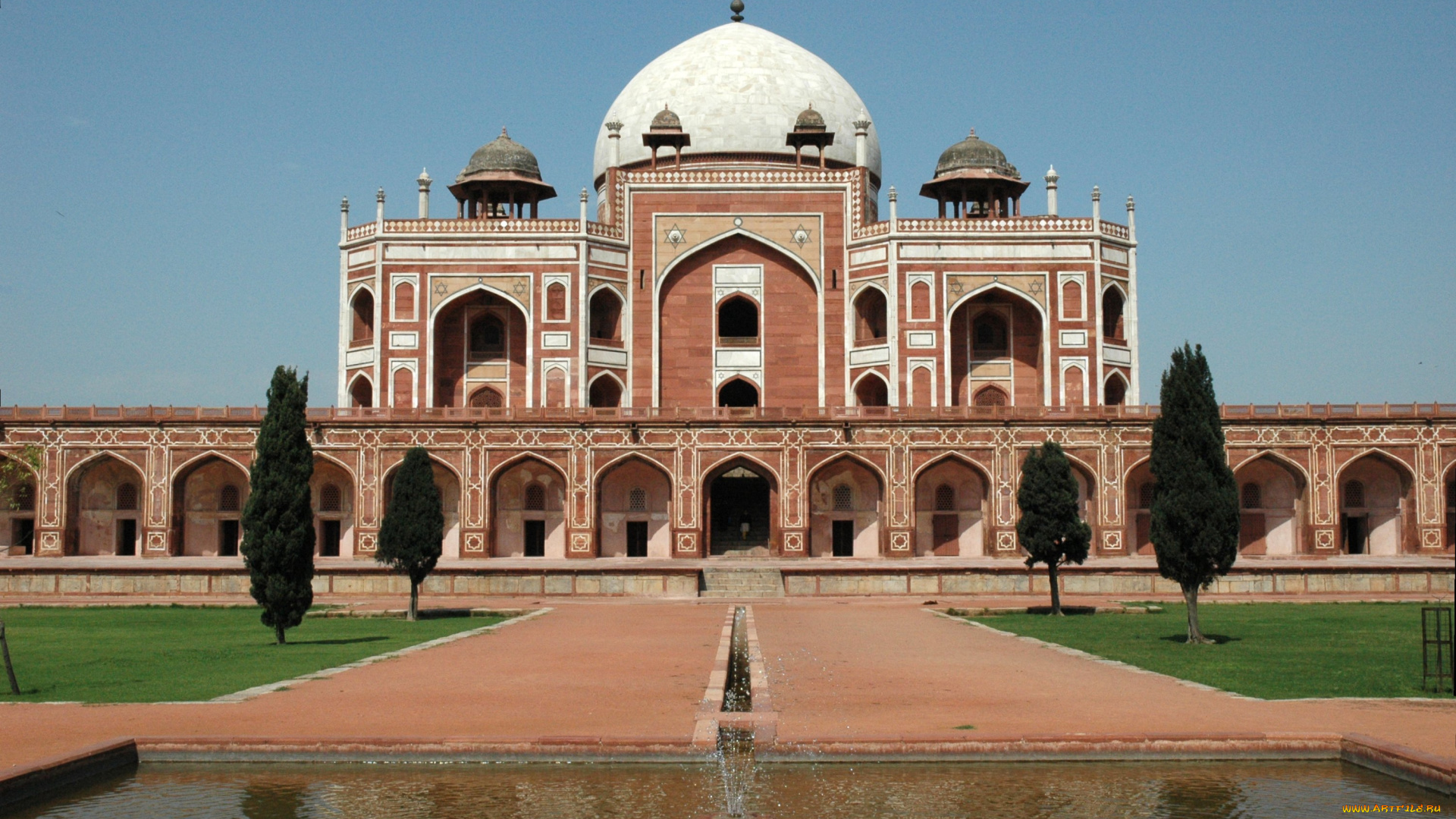 humayun`s, tomb, индия, города, мечети, медресе, усыпальница