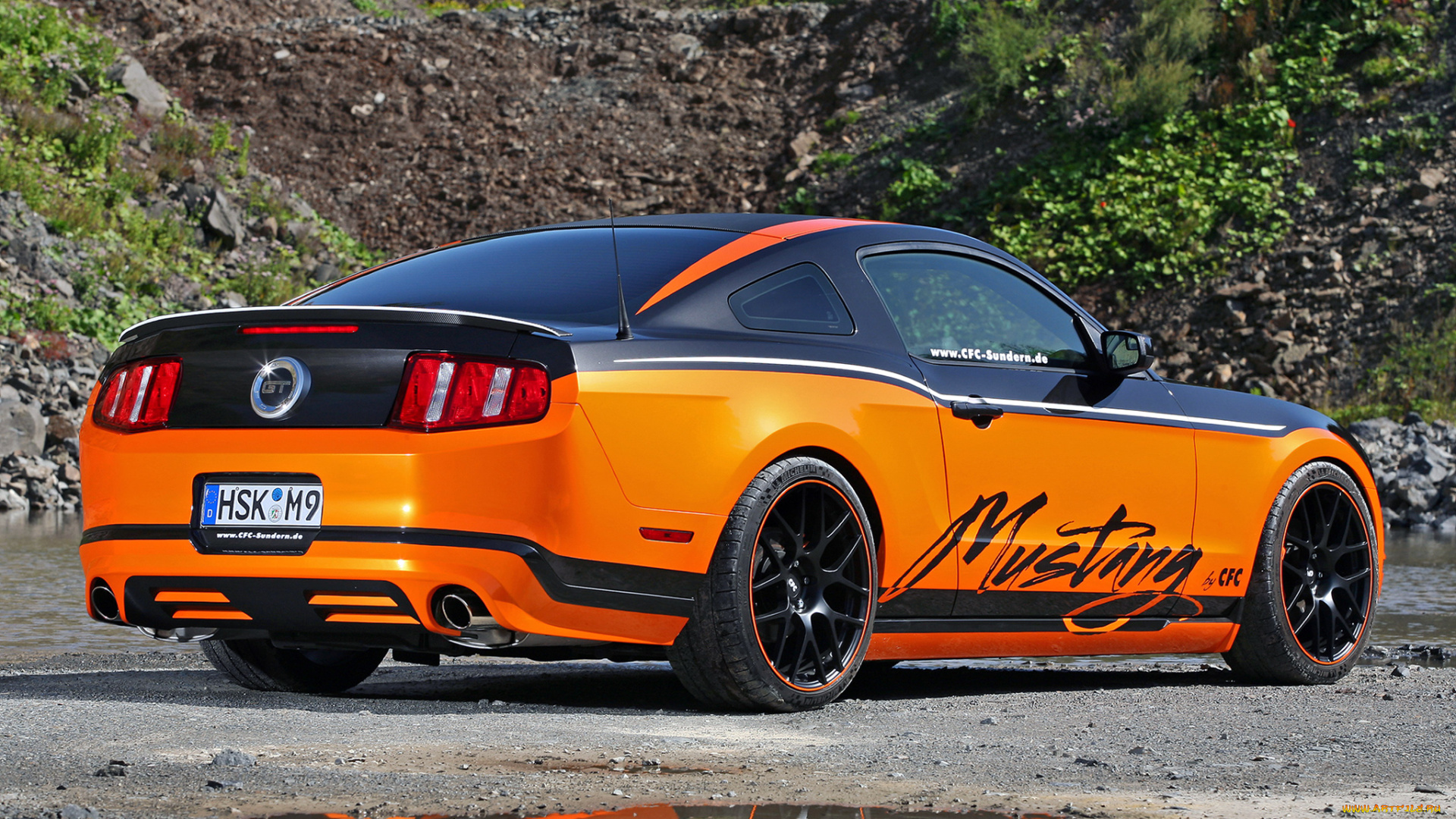 mustang, coupe, by, design, world, marko, mennekes, автомобили