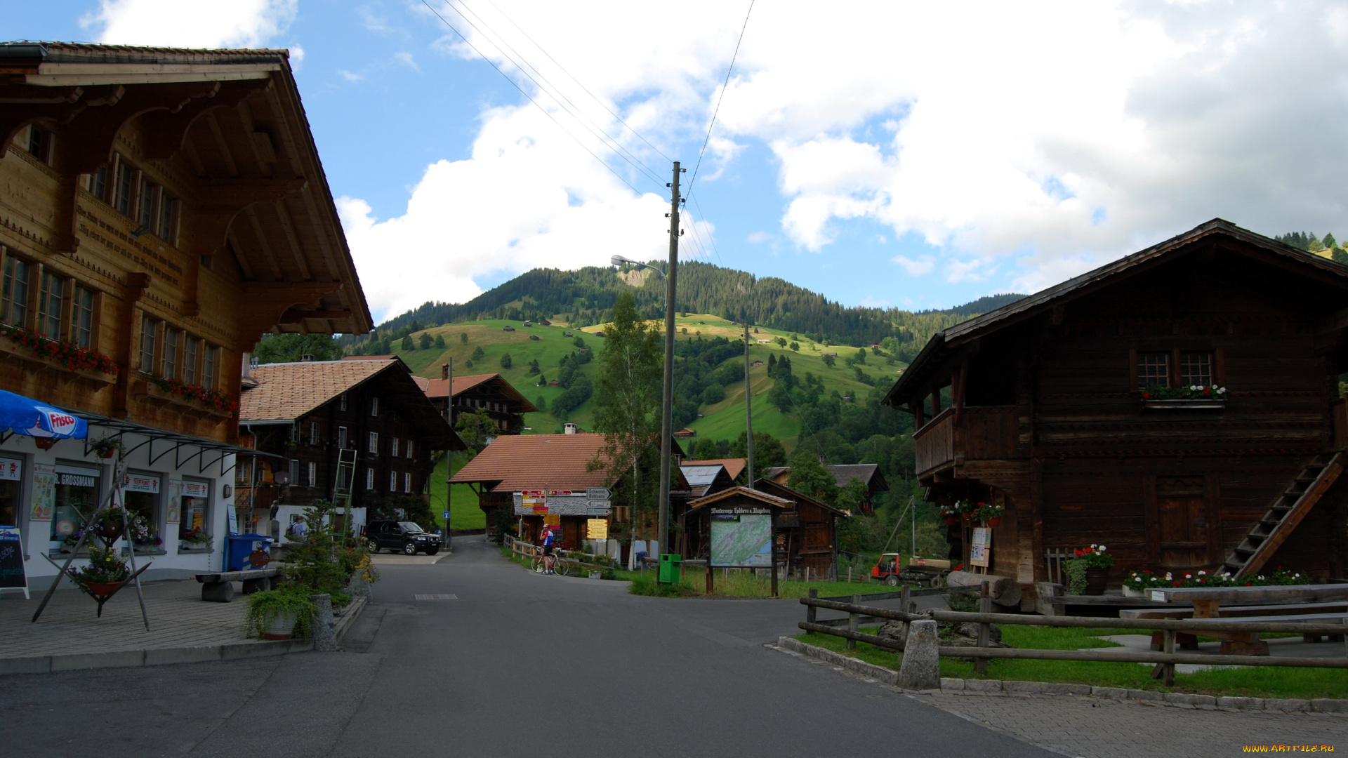 habkern, switzerland, города, улицы, площади, набережные, дома, улица