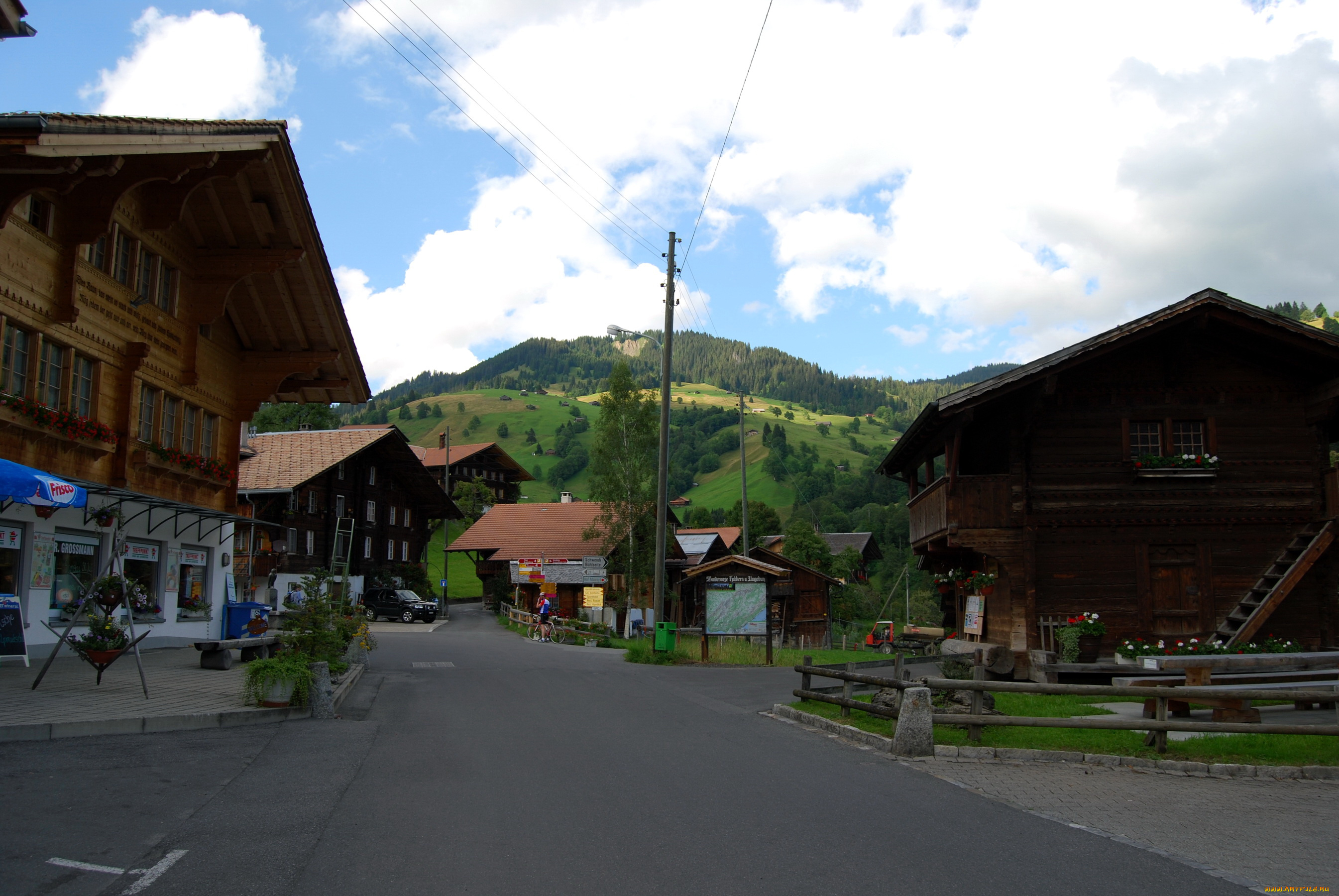 habkern, switzerland, города, улицы, площади, набережные, дома, улица