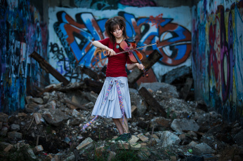 Картинка lindsey stirling музыка скрипка девушка