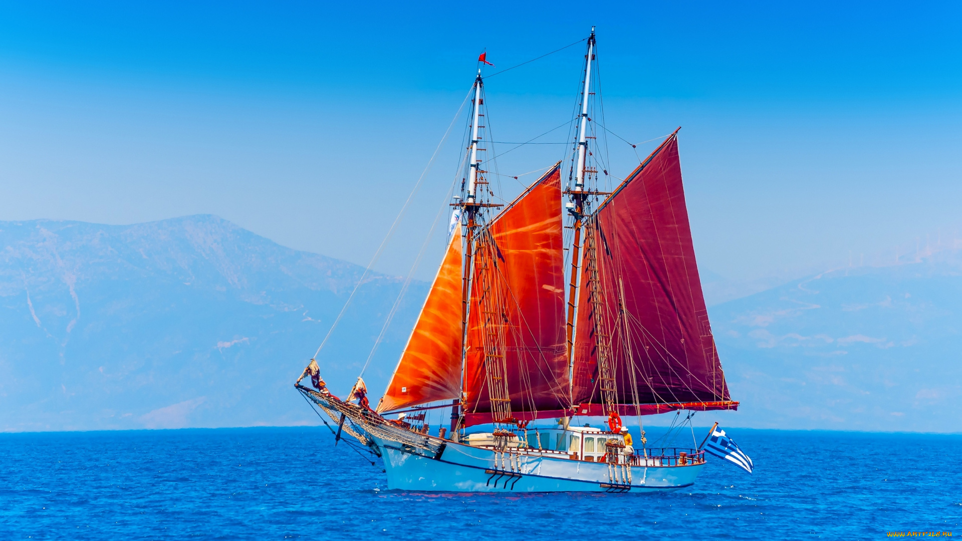 корабли, парусники, sailing, sea, парусник, море